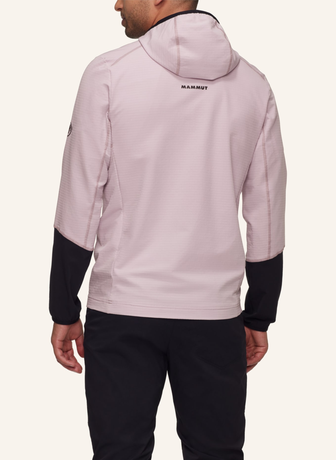 MAMMUT Madris Light ML Half Zip Hoody Men: LILA