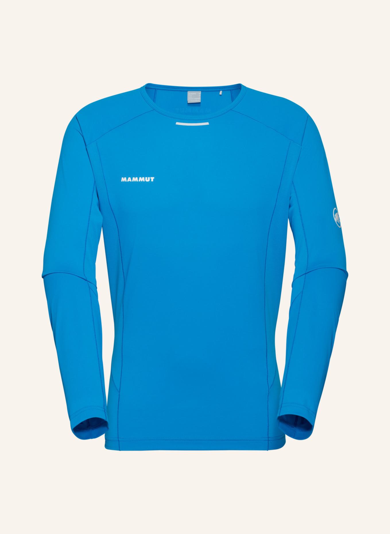 MAMMUT Longsleeve AENERGY FL: BLAU
