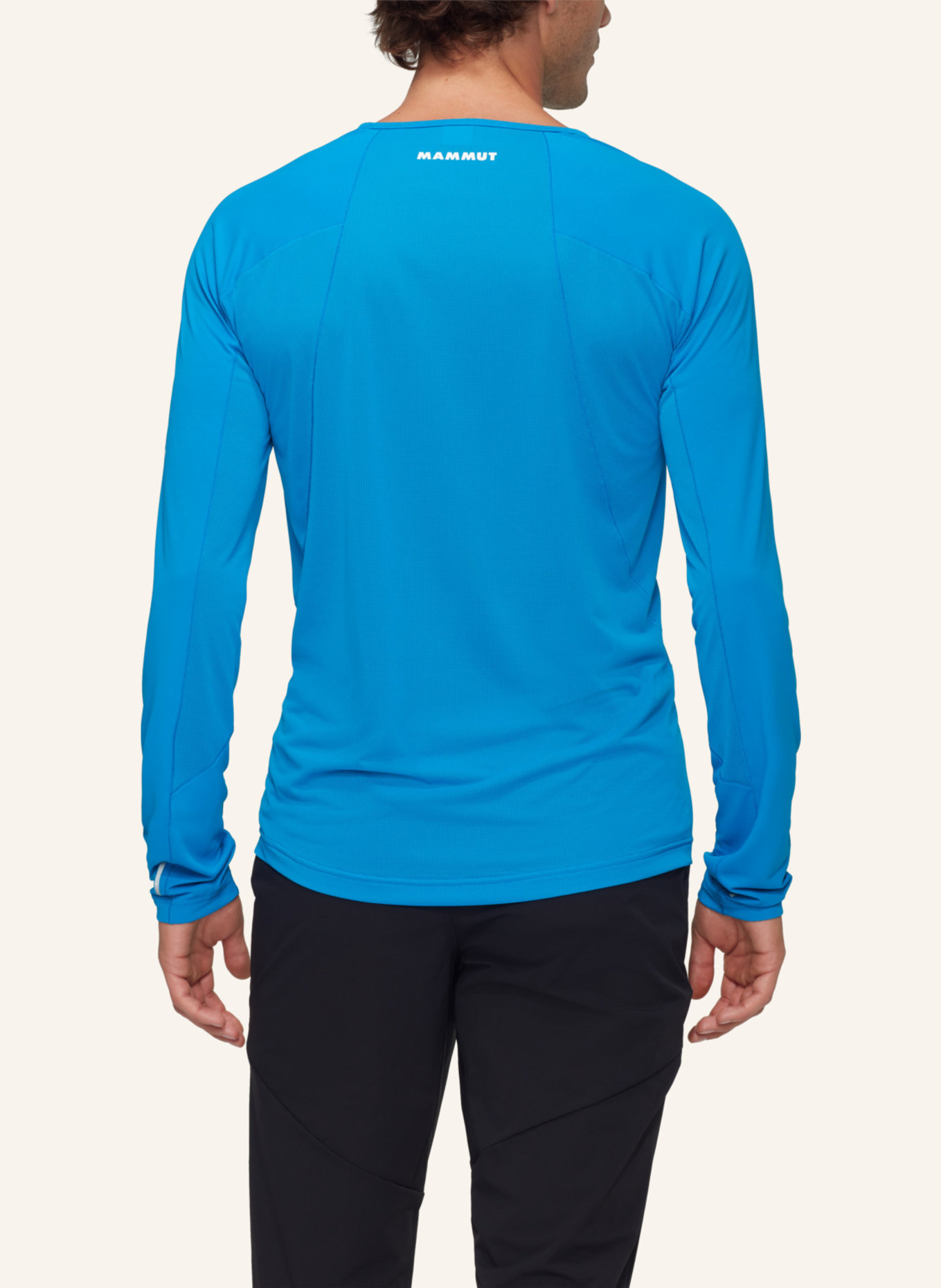 MAMMUT Longsleeve AENERGY FL: BLAU