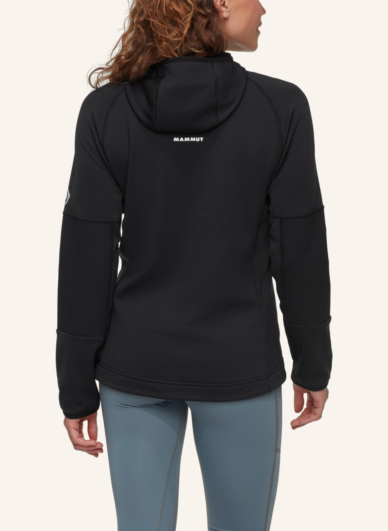 MAMMUT Midlayer-Jacke MASSONE ML HOODED: SCHWARZ