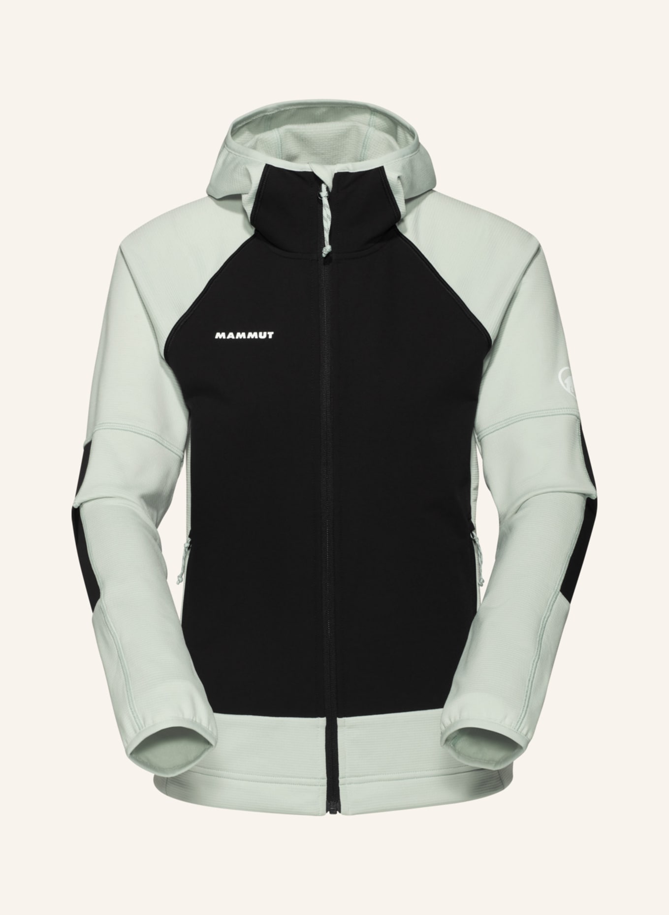 MAMMUT Midlayer-Jacke MASSONE ML HOODED: GELB