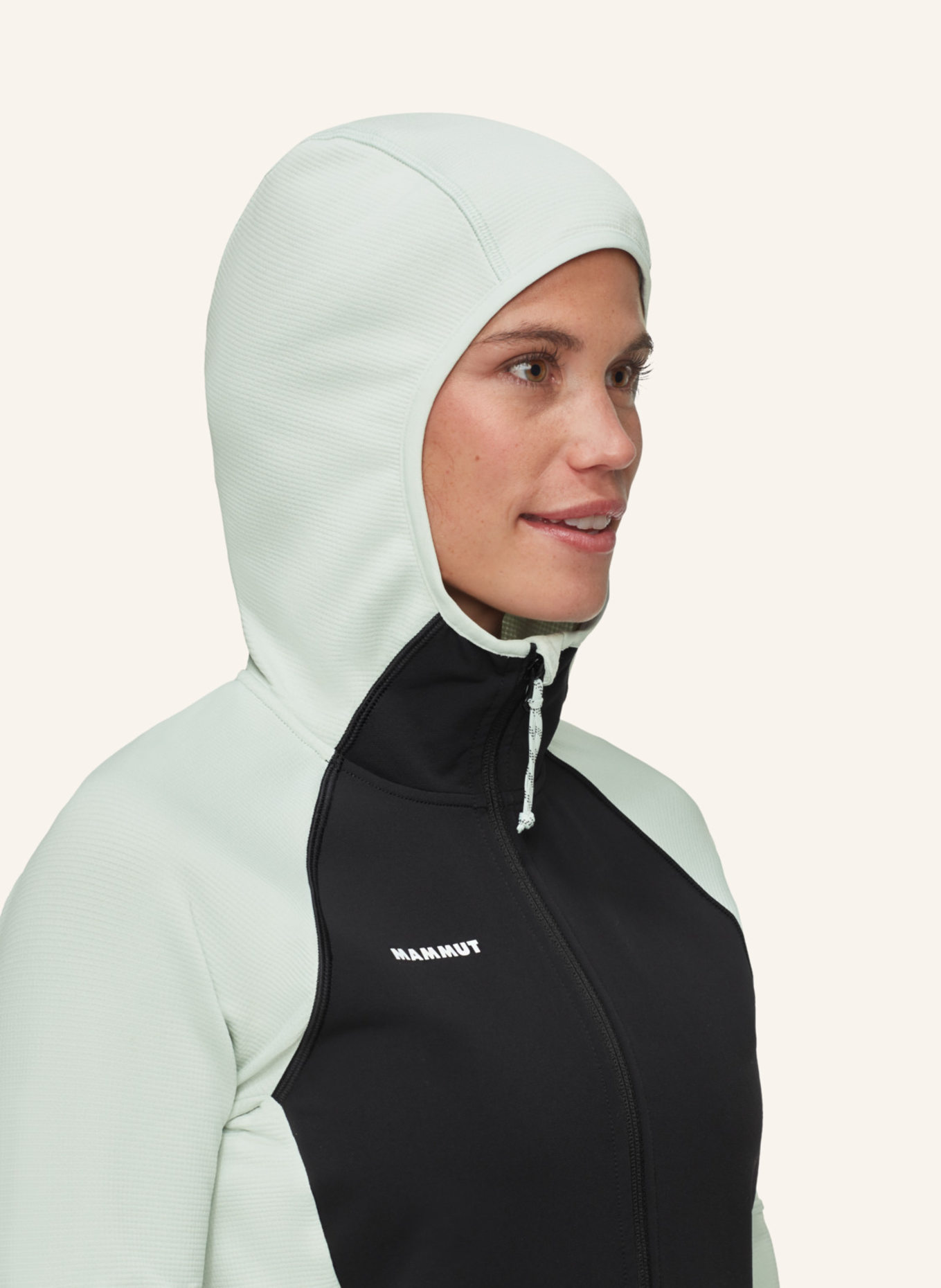 MAMMUT Midlayer-Jacke MASSONE ML HOODED: GELB