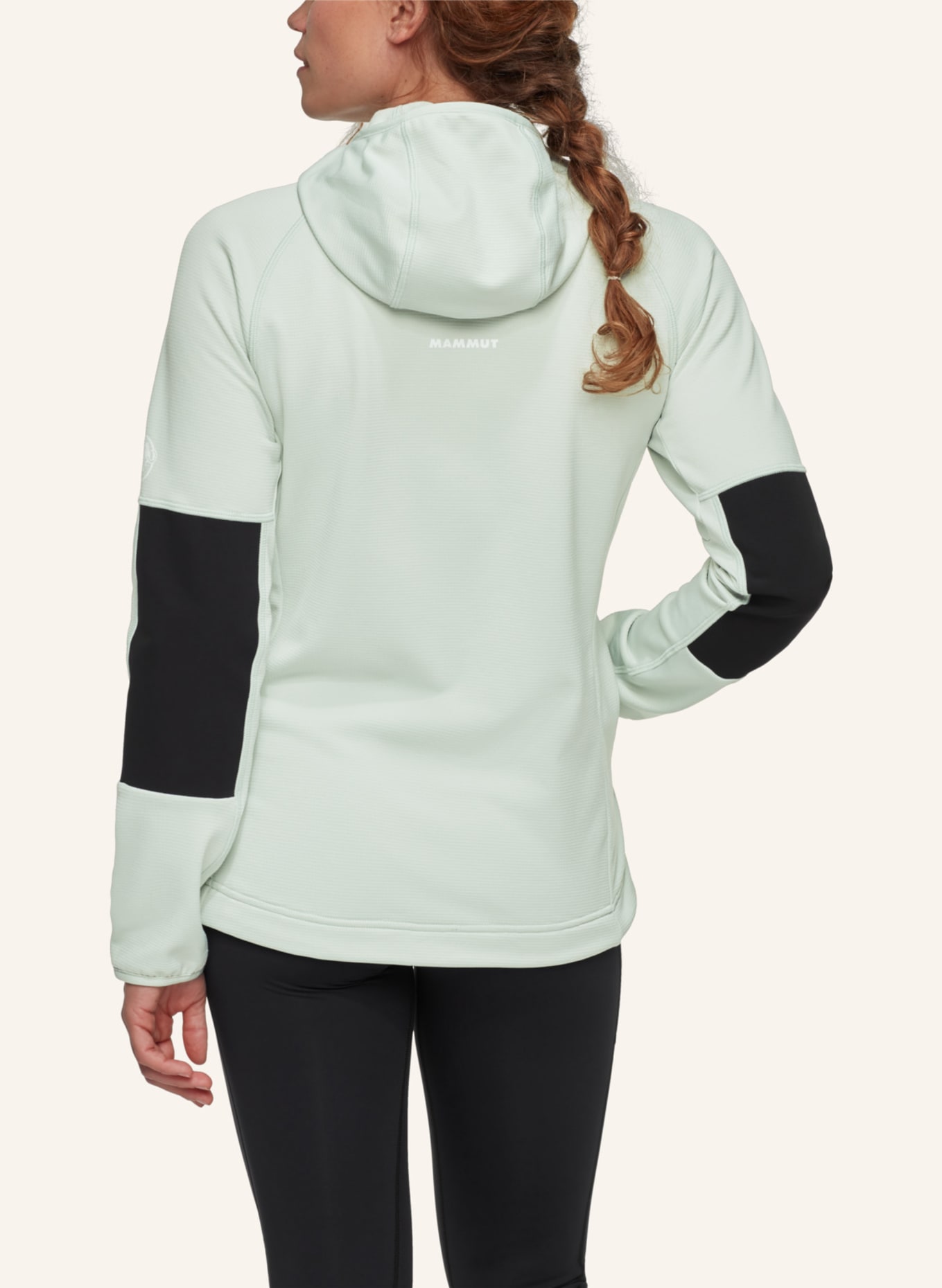 MAMMUT Midlayer-Jacke MASSONE ML HOODED: GELB