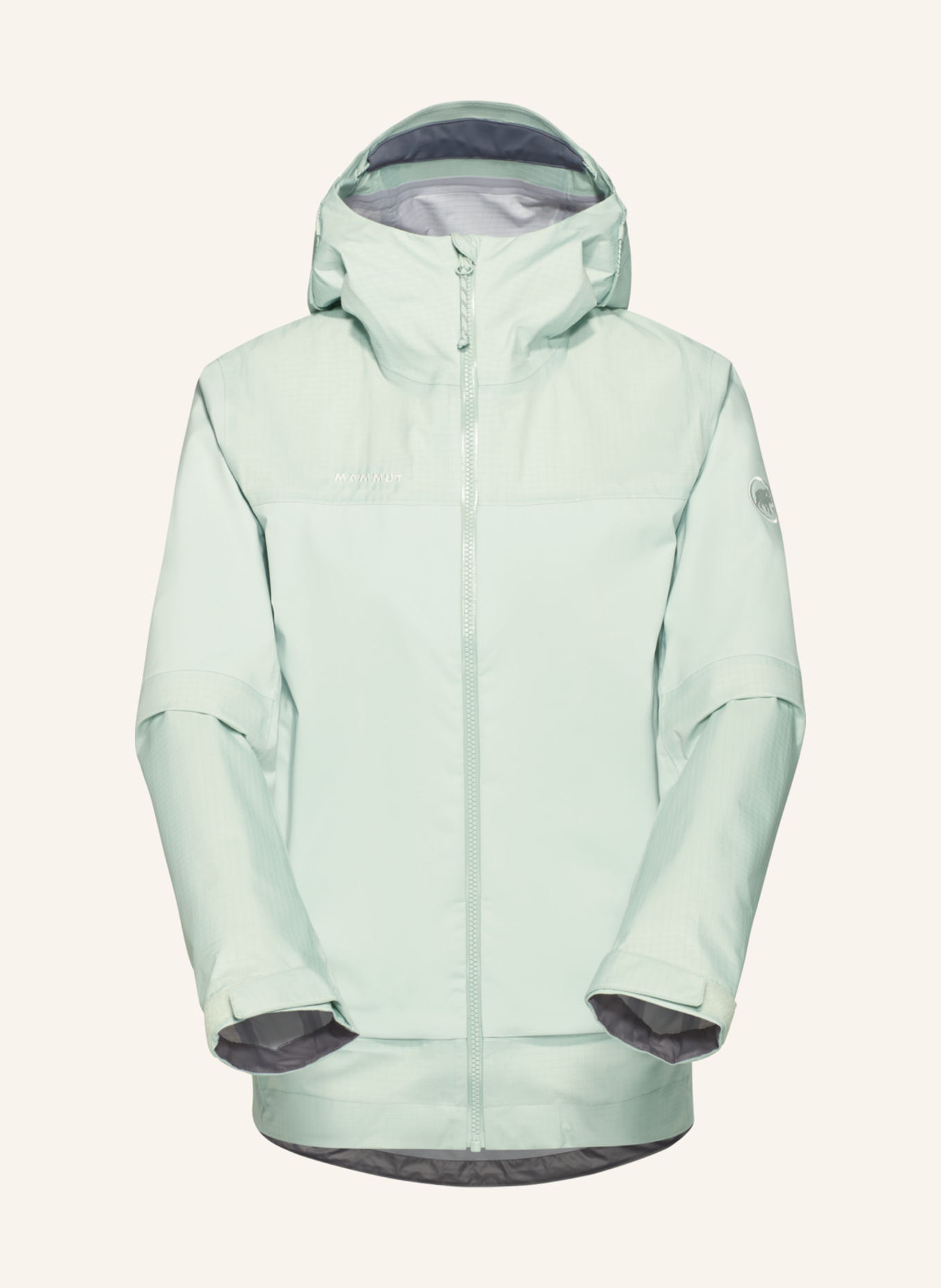 MAMMUT Hardshelljacke DUCAN GUIDE HS mit Kapuze: GRÜN