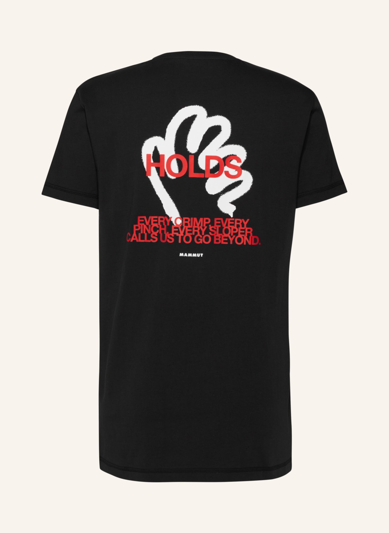 MAMMUT Mammut Massone T-Shirt Men Hold: SCHWARZ