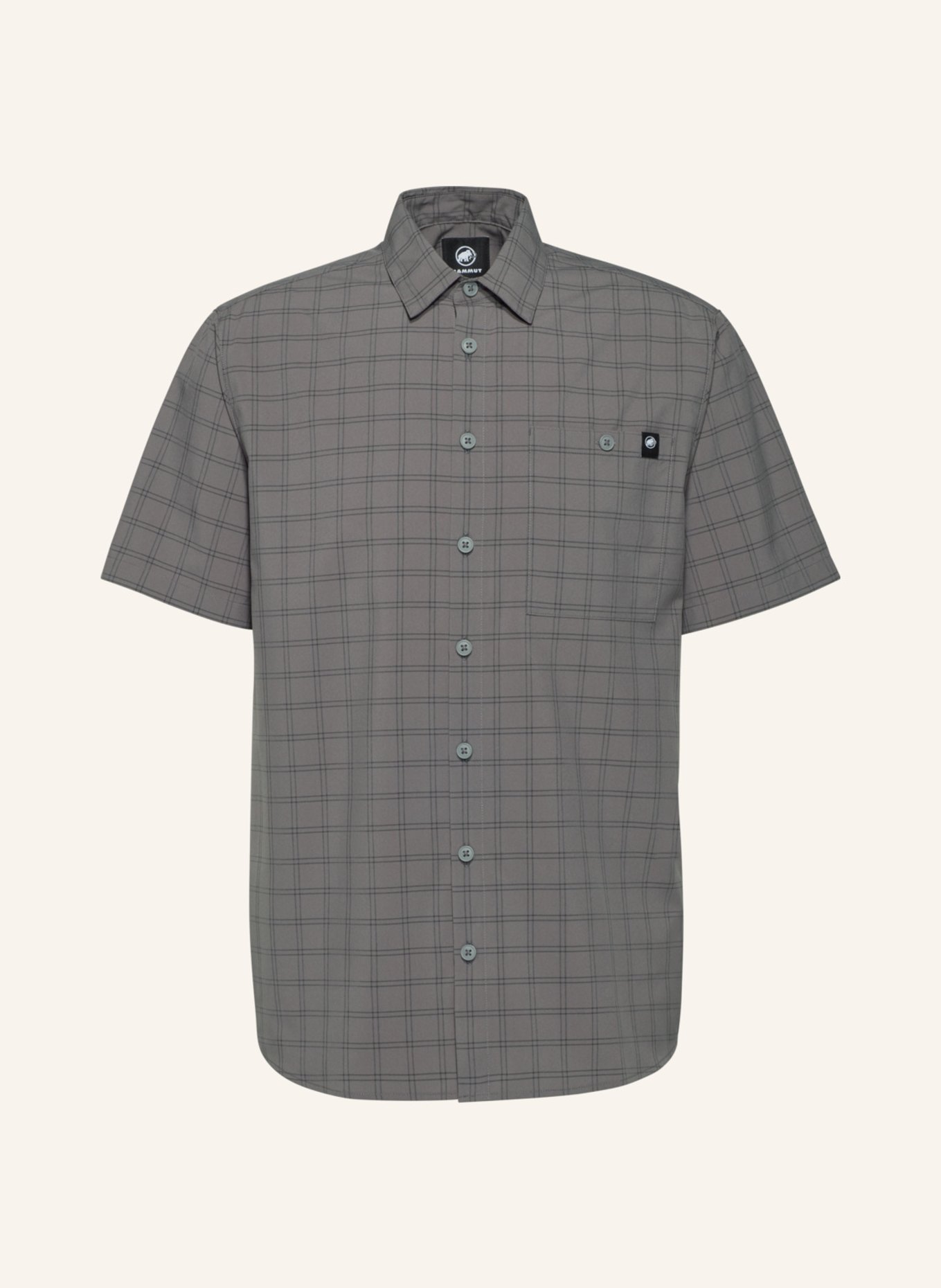 MAMMUT Outdoor-Hemd LENNI: GRAU