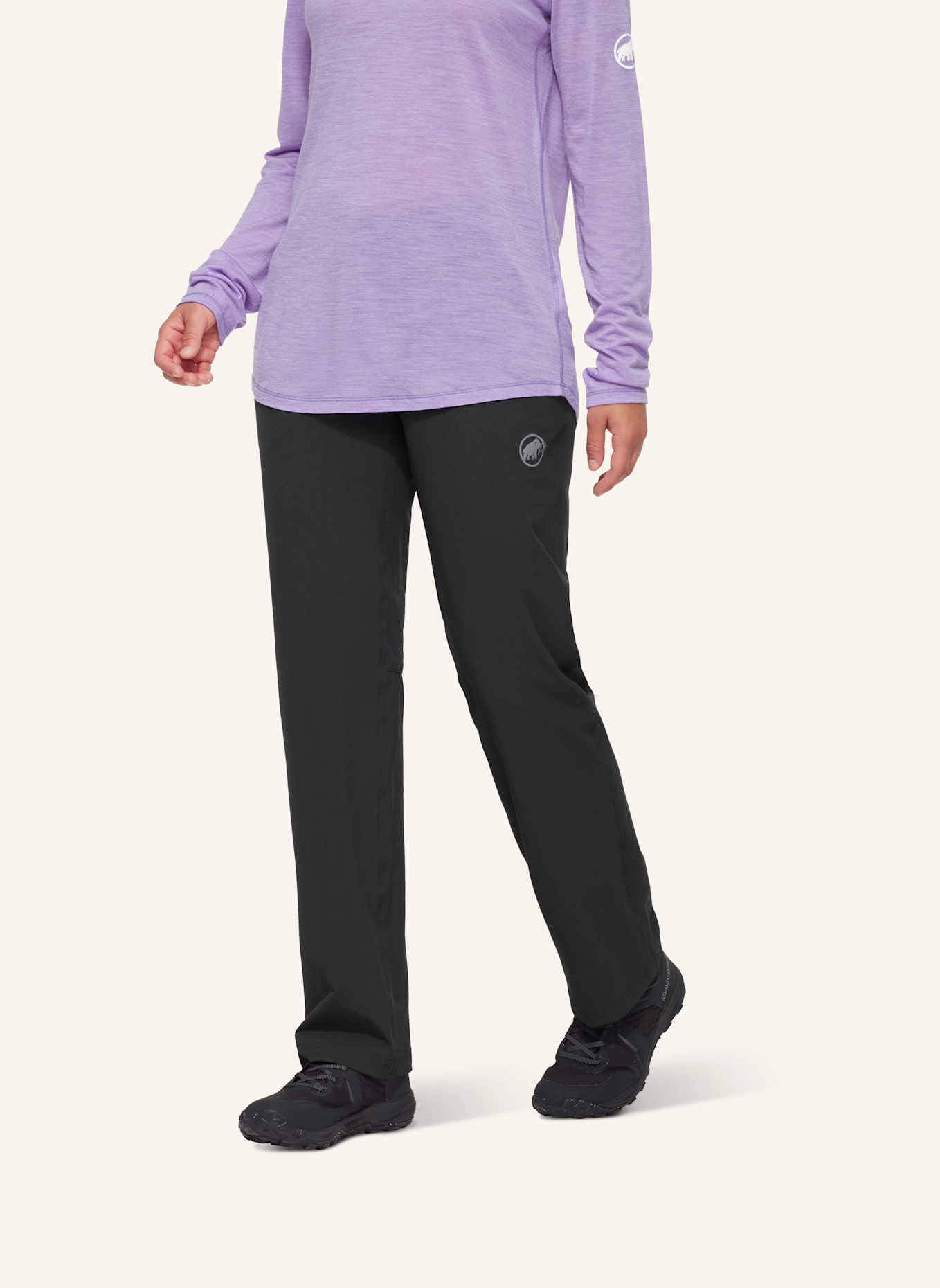 MAMMUT Wanderhose HIKING V: SCHWARZ