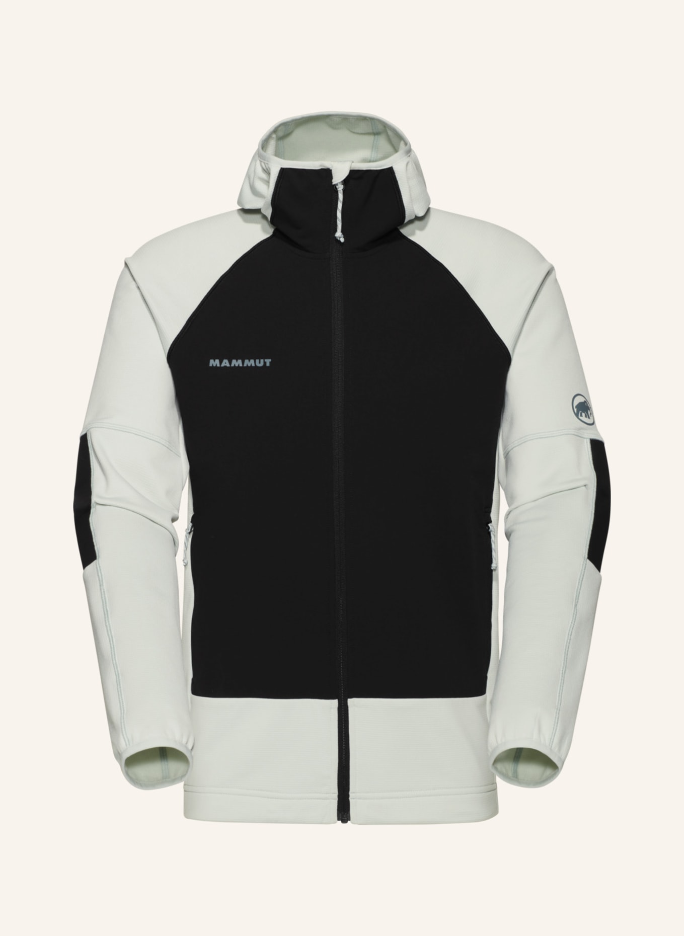 MAMMUT Midlayer-Jacke MASSONE ML HOODED: GELB