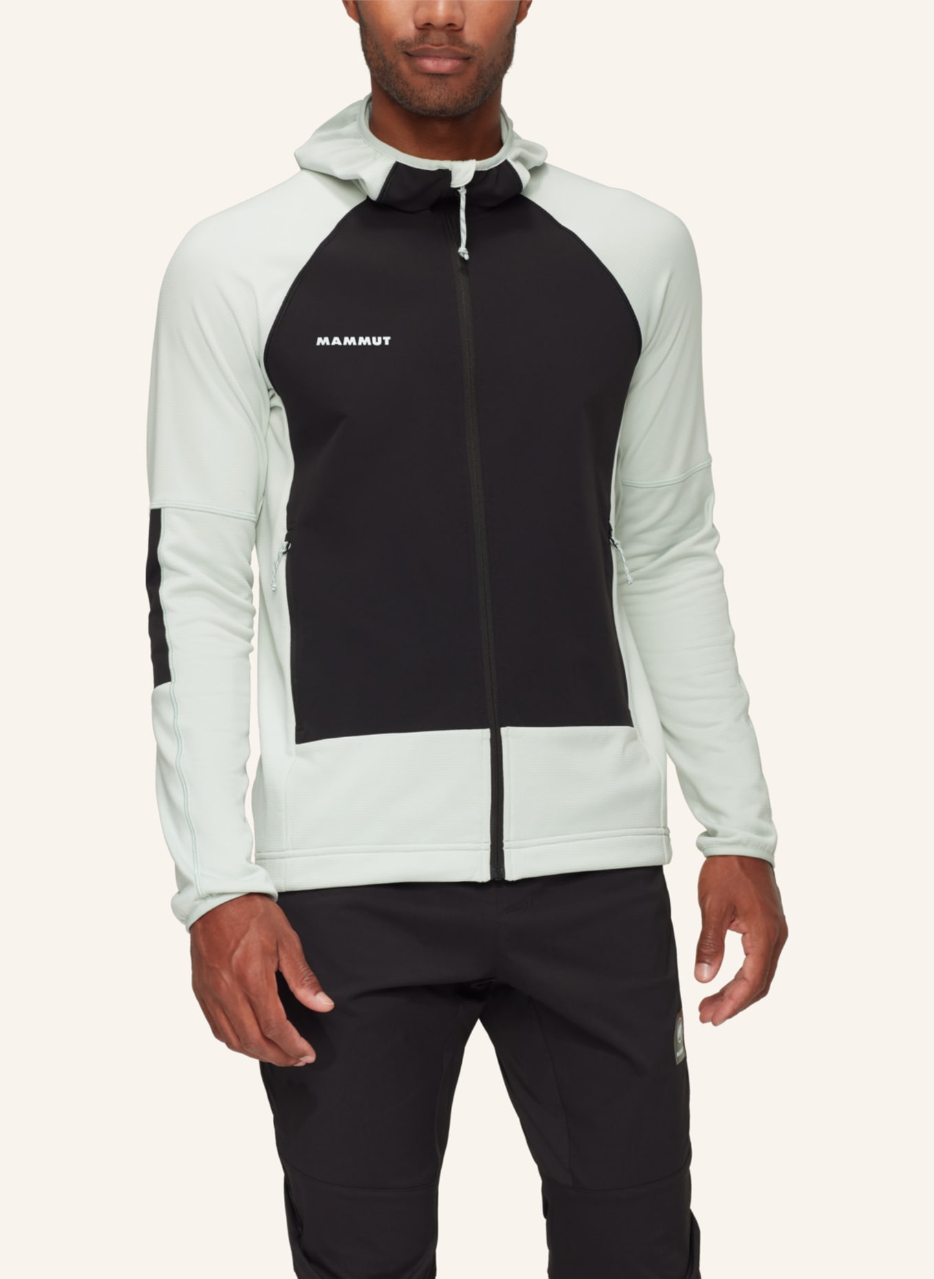 MAMMUT Midlayer-Jacke MASSONE ML HOODED: GELB