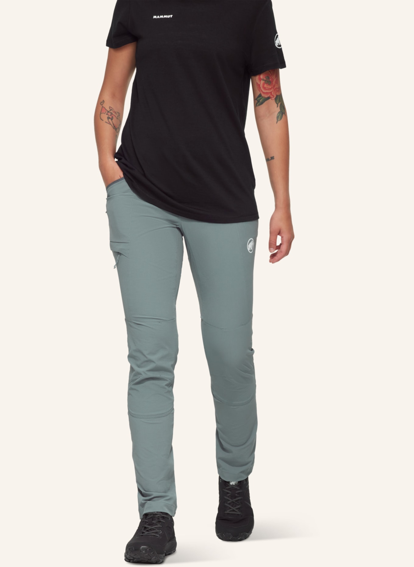 MAMMUT Trekkinghose DUCAN: GRAU