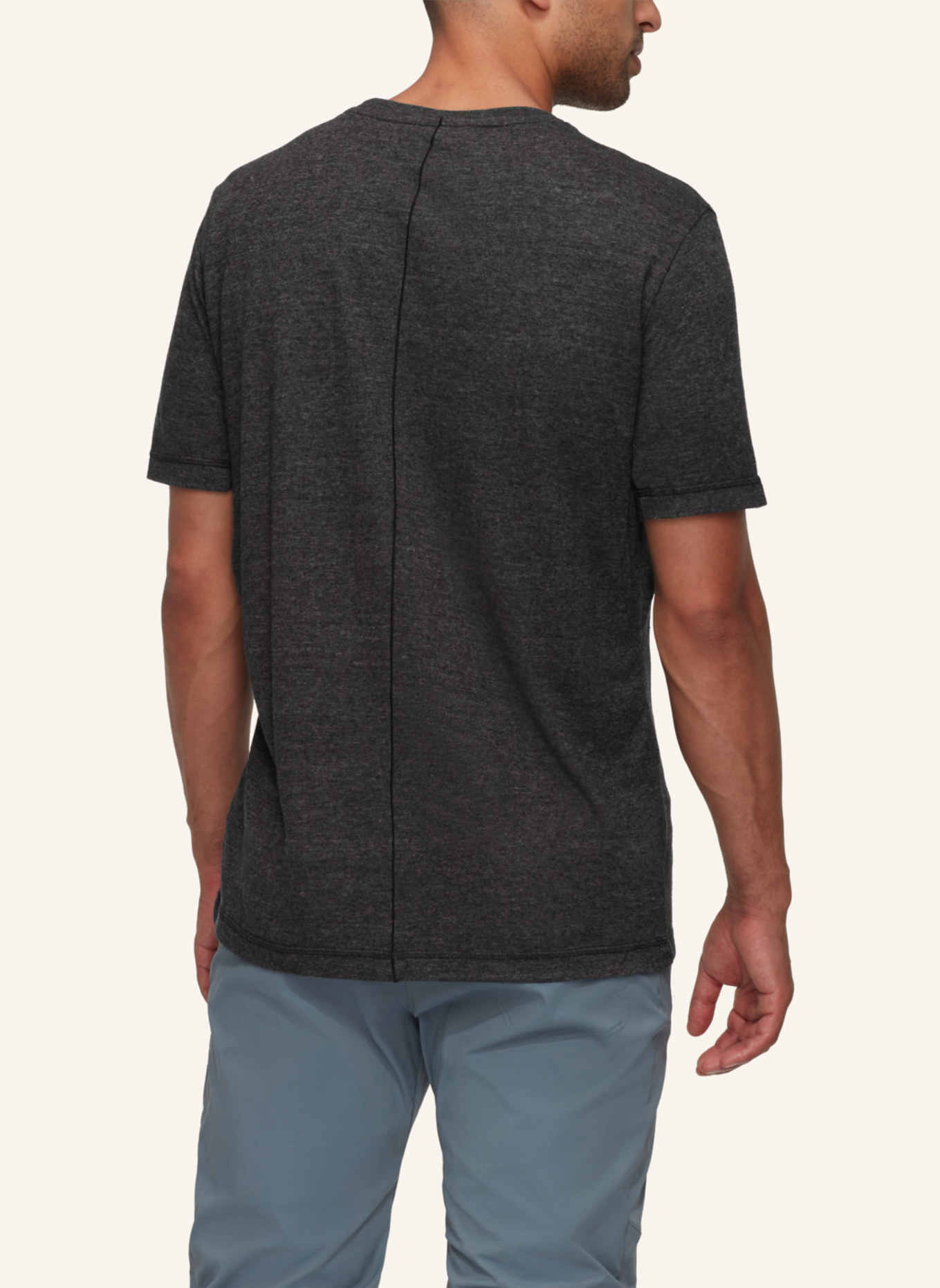 MAMMUT Funktionsshirt MASSONE LIGHT: SCHWARZ