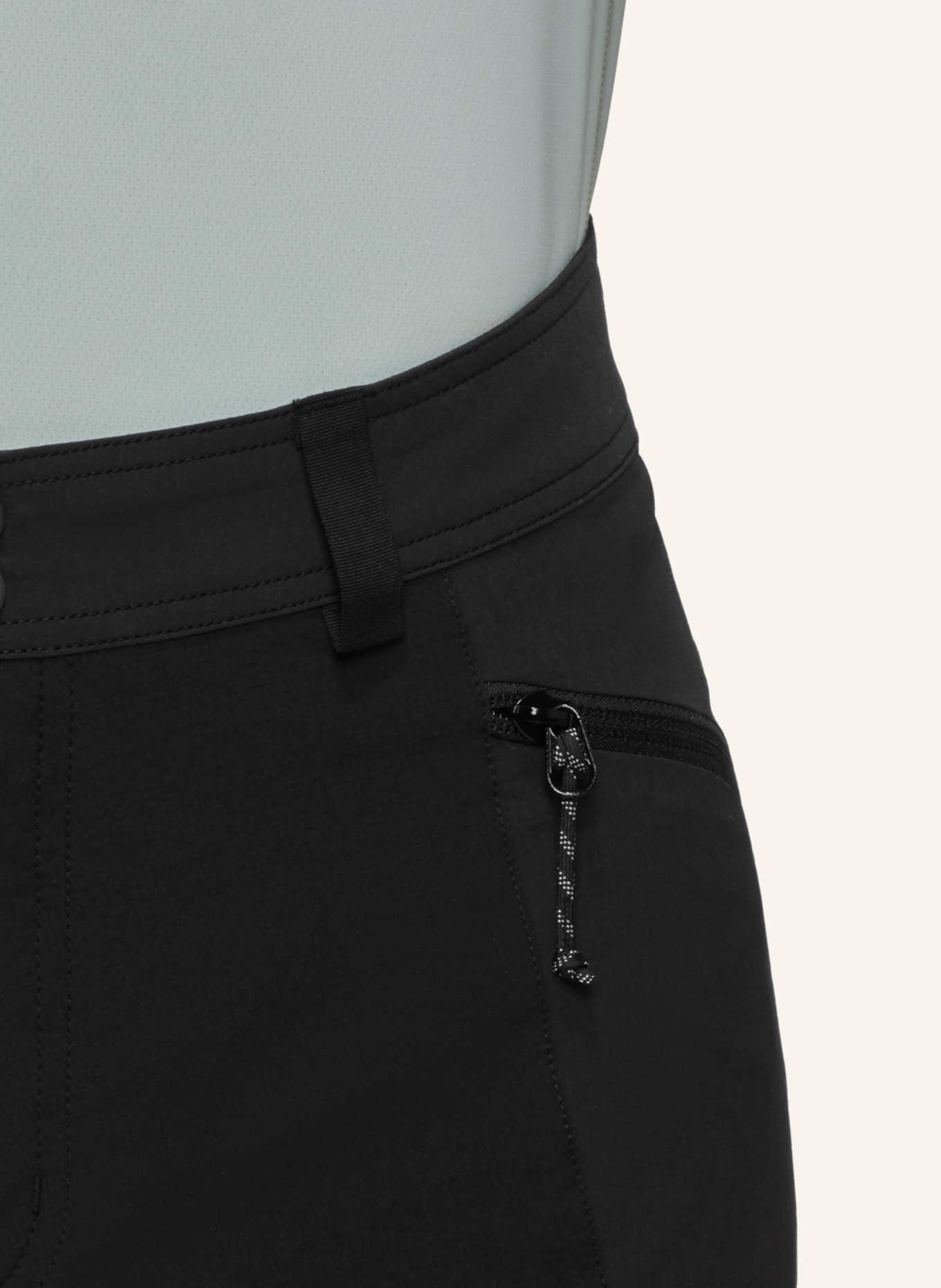 MAMMUT Stoffhose DUCAN: SCHWARZ