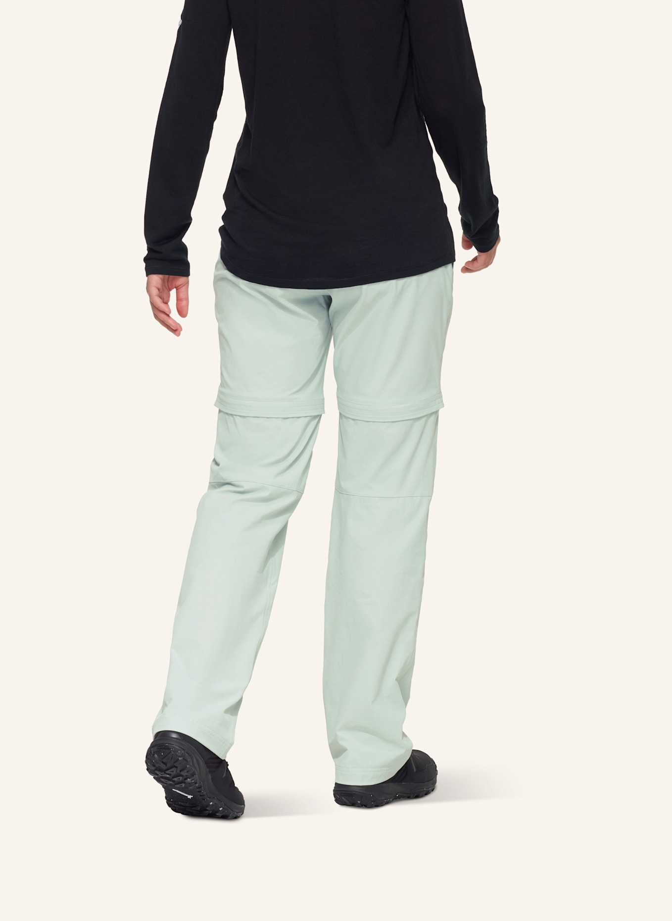 MAMMUT Wanderhose HIKING ZIP OFF V: GRÜN