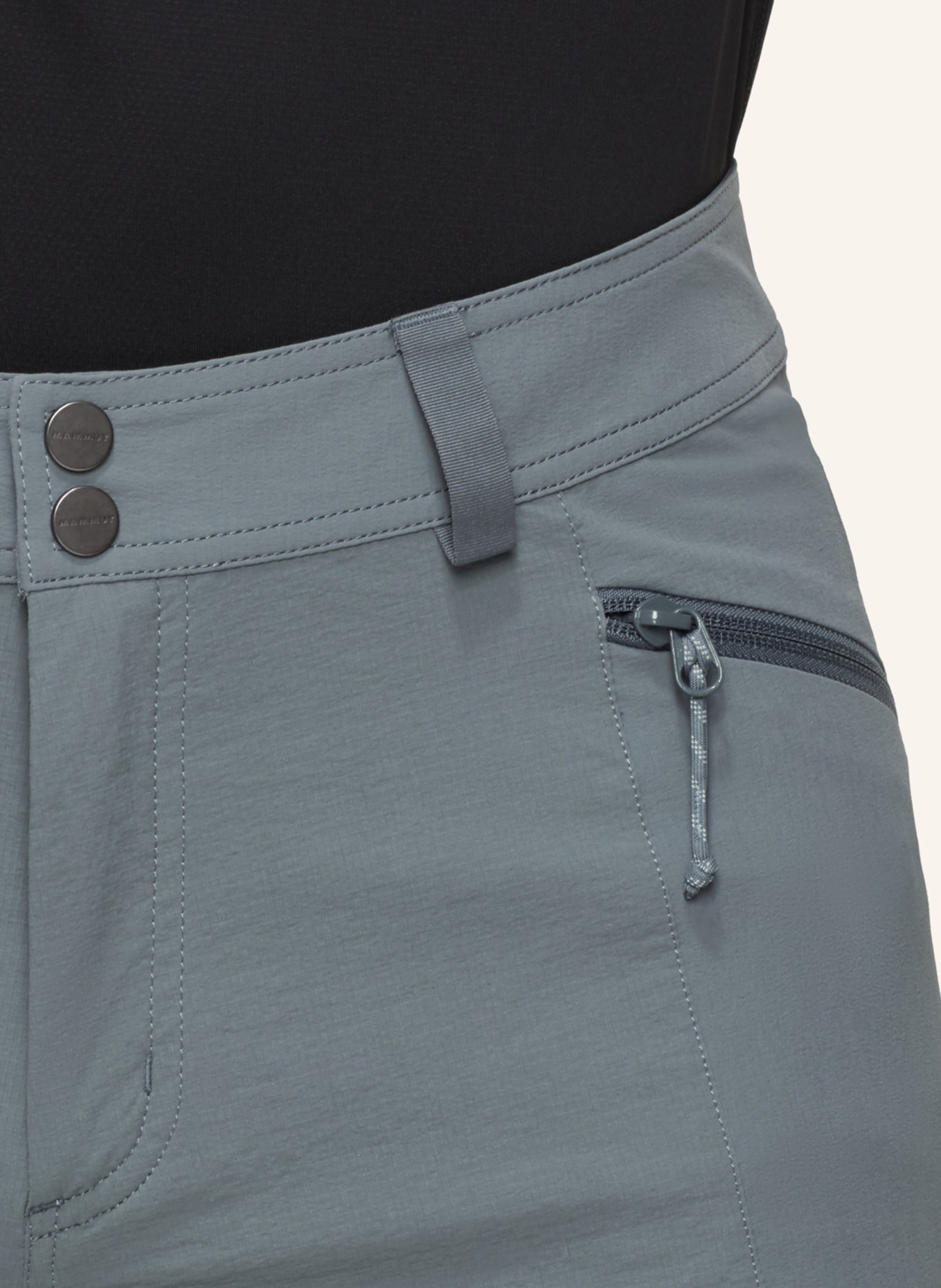 MAMMUT Stoffhose DUCAN: GRAU