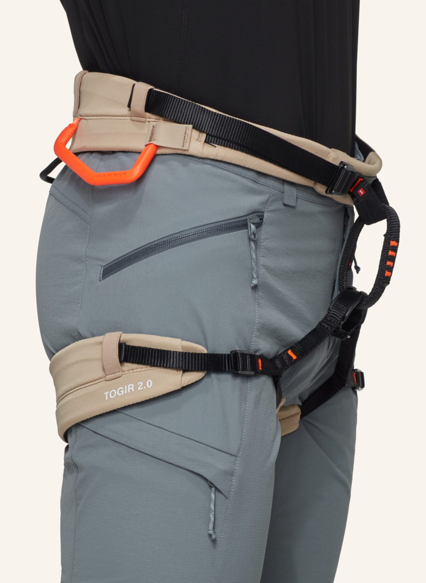 MAMMUT Stoffhose DUCAN: GRAU