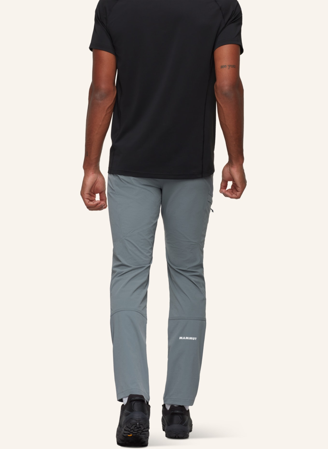 MAMMUT Stoffhose DUCAN: GRAU