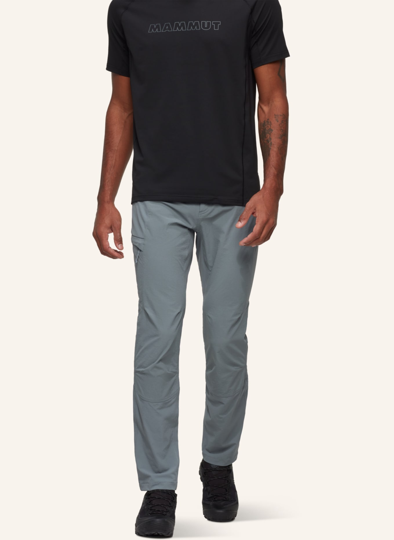 MAMMUT Stoffhose DUCAN: GRAU