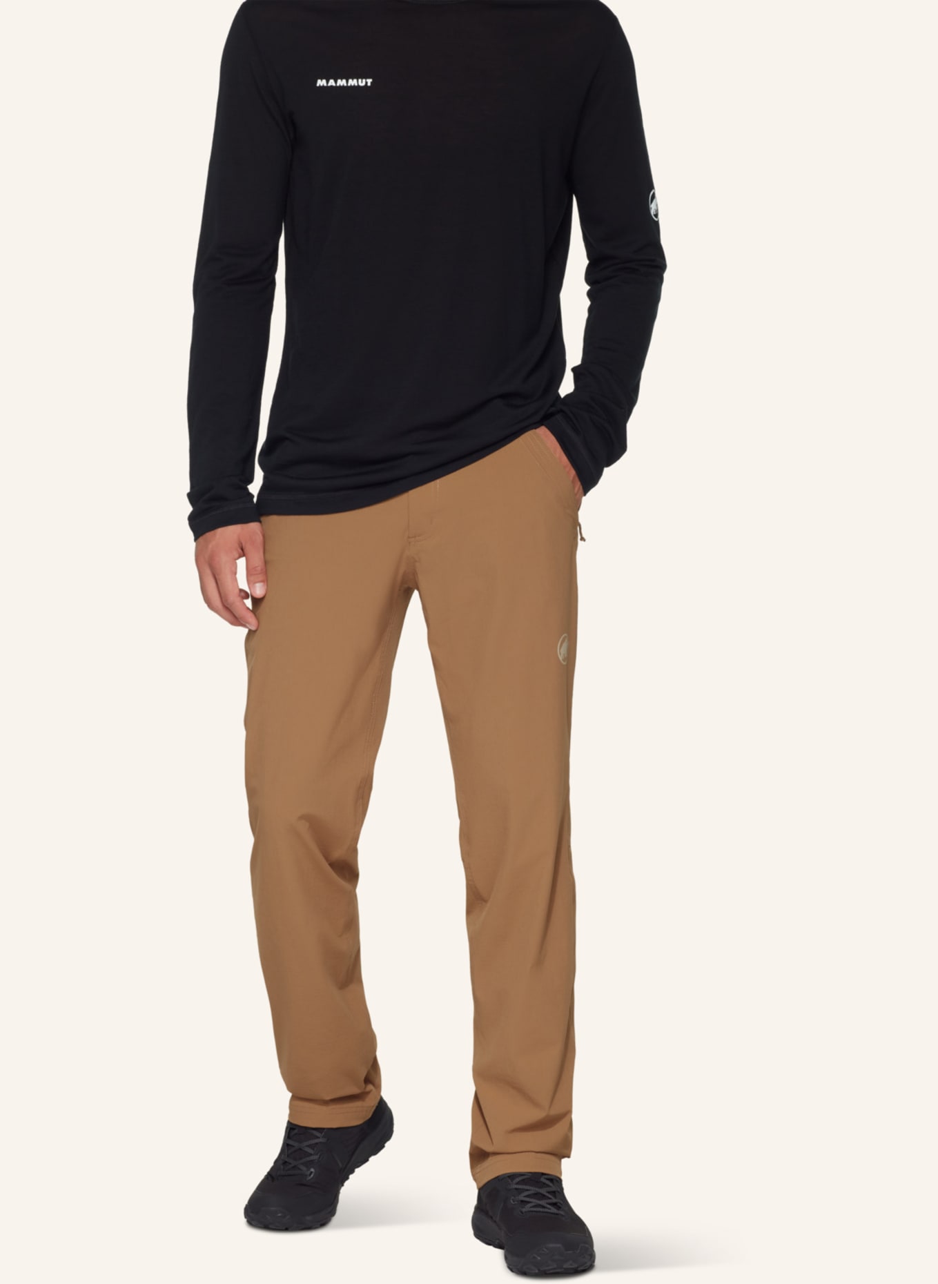 MAMMUT Hose HIKING V: BEIGE/ BRAUN/ CAMEL