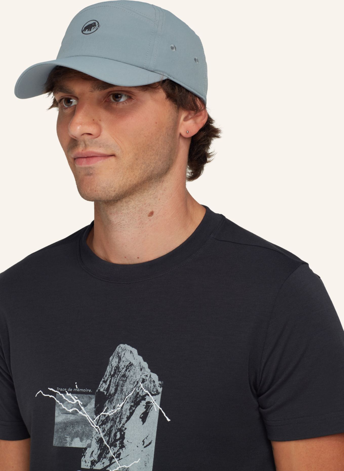 MAMMUT Cap: GRAU