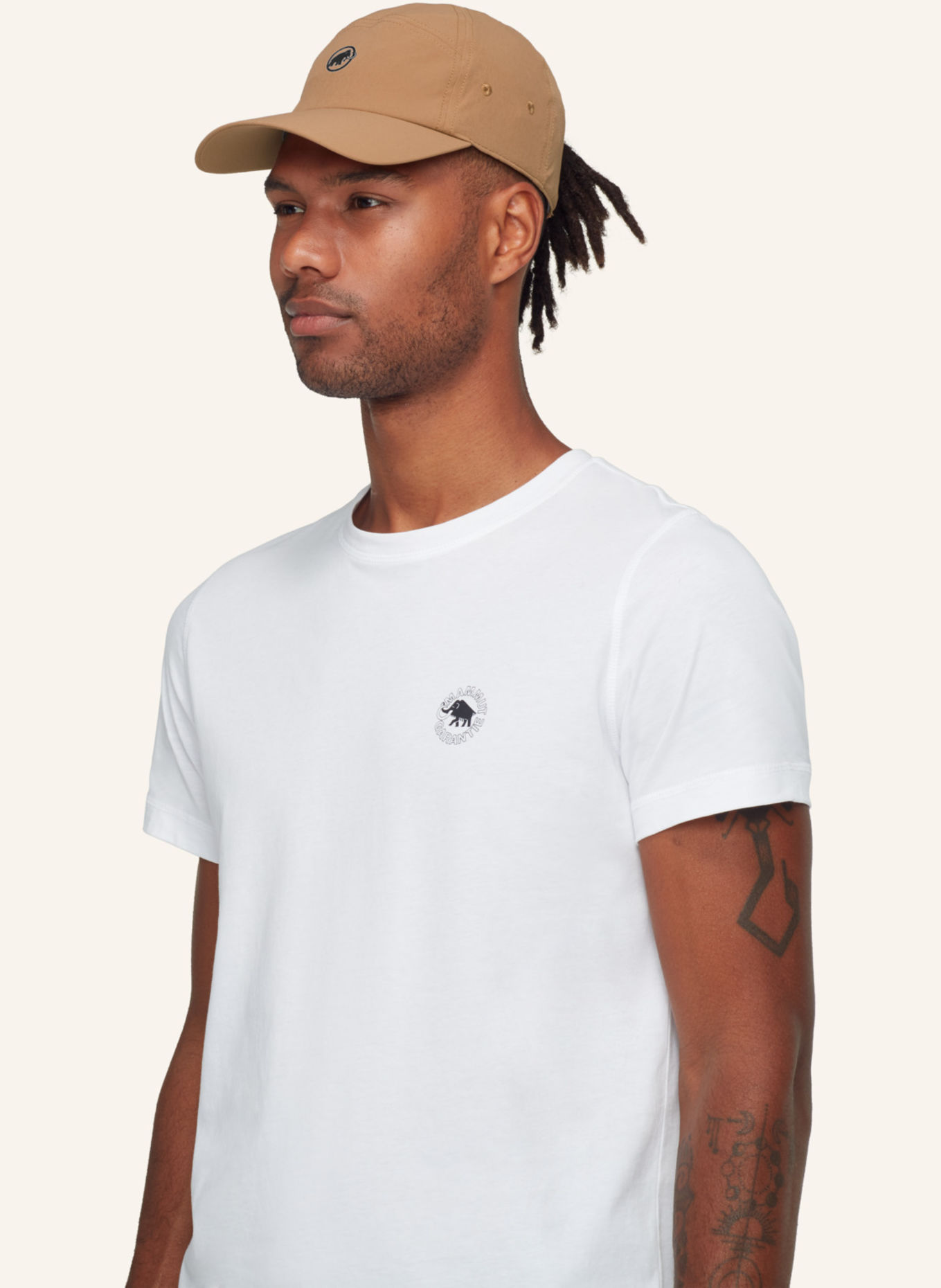 MAMMUT Cap: BRAUN/ BEIGE/ CAMEL