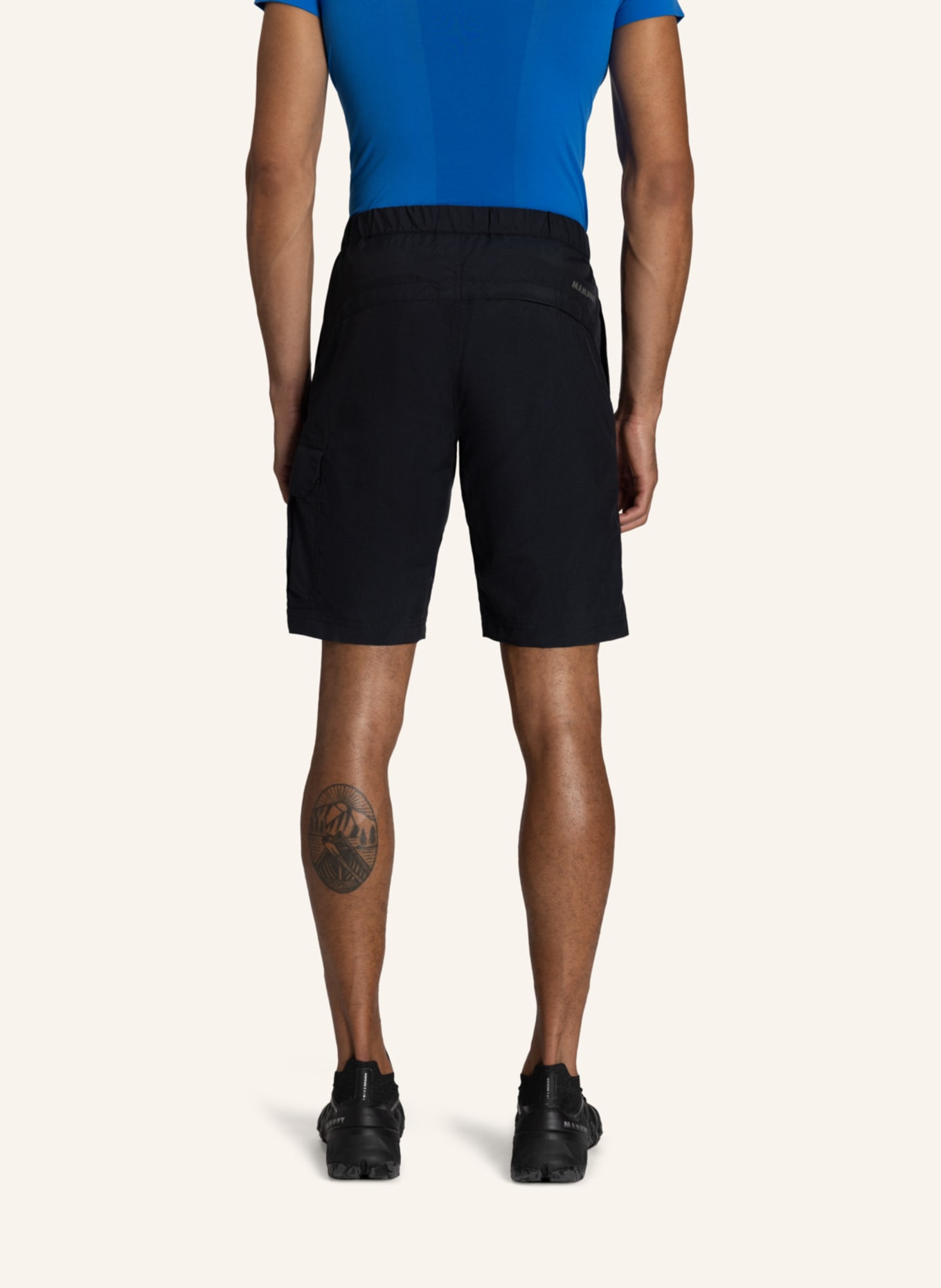 MAMMUT Trekkingshorts HIKING: SCHWARZ