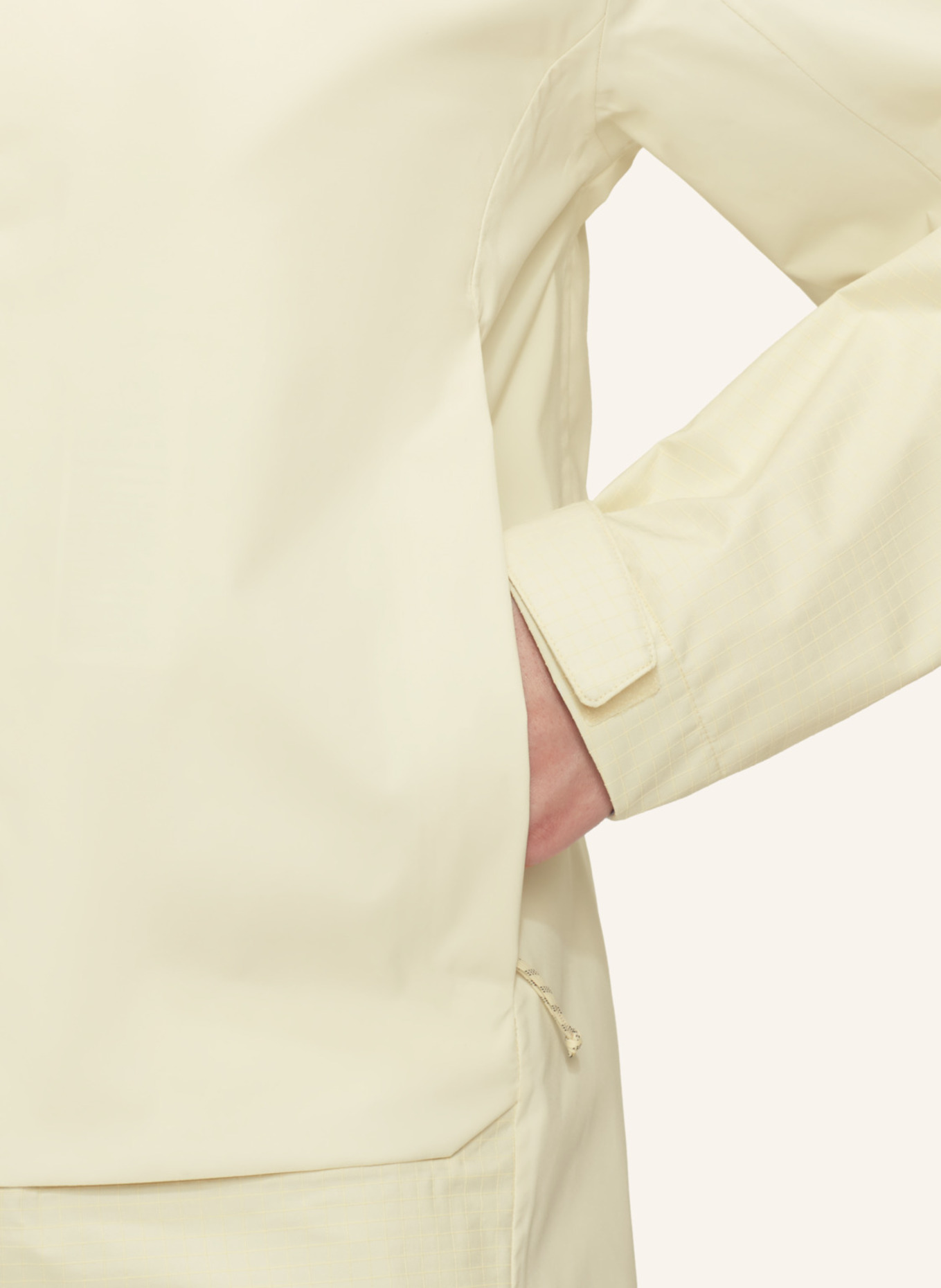 MAMMUT Hardshelljacke DUCAN GUIDE HS mit Kapuze: WEISS