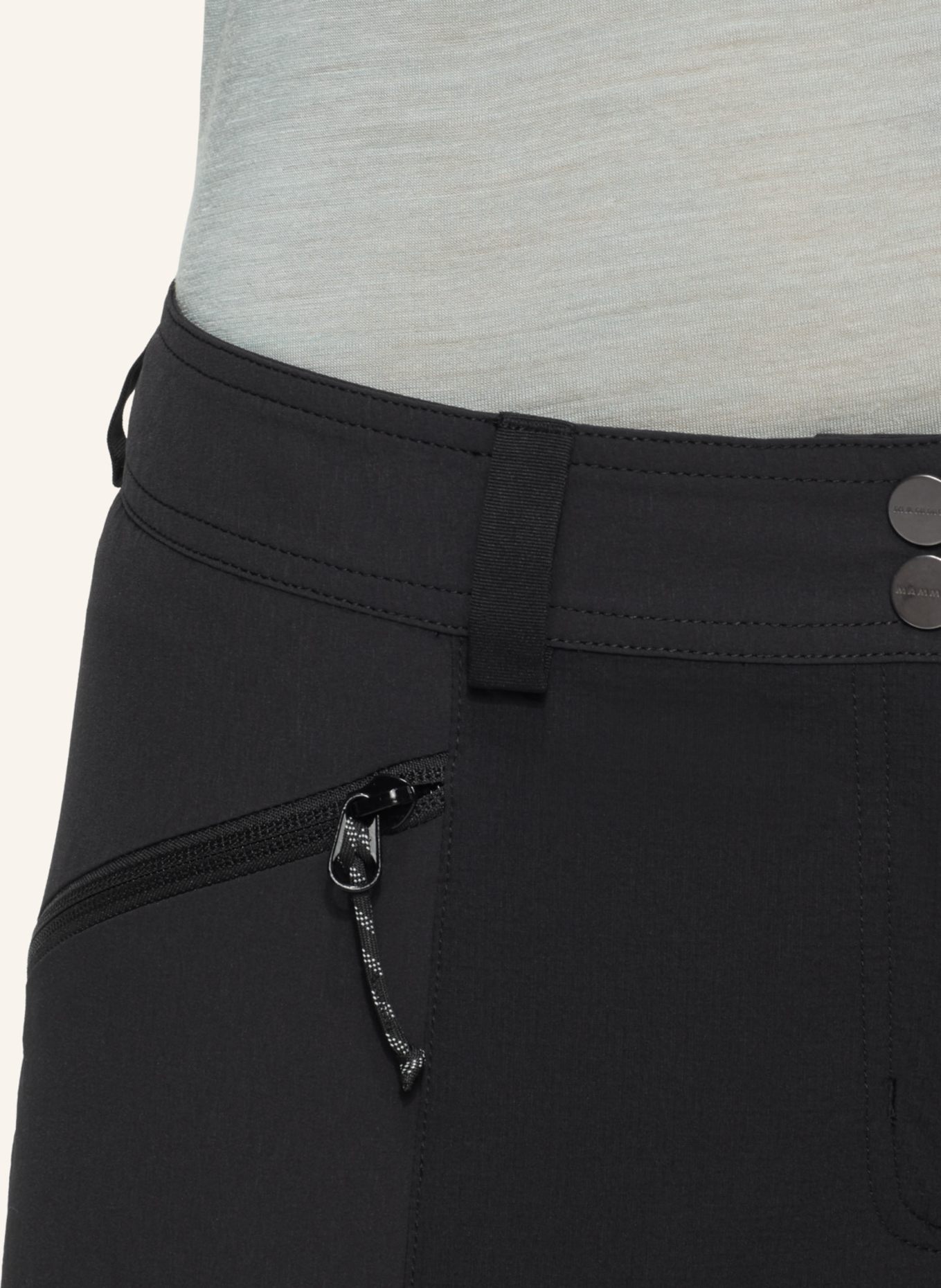 MAMMUT Trekkinghose DUCAN: SCHWARZ