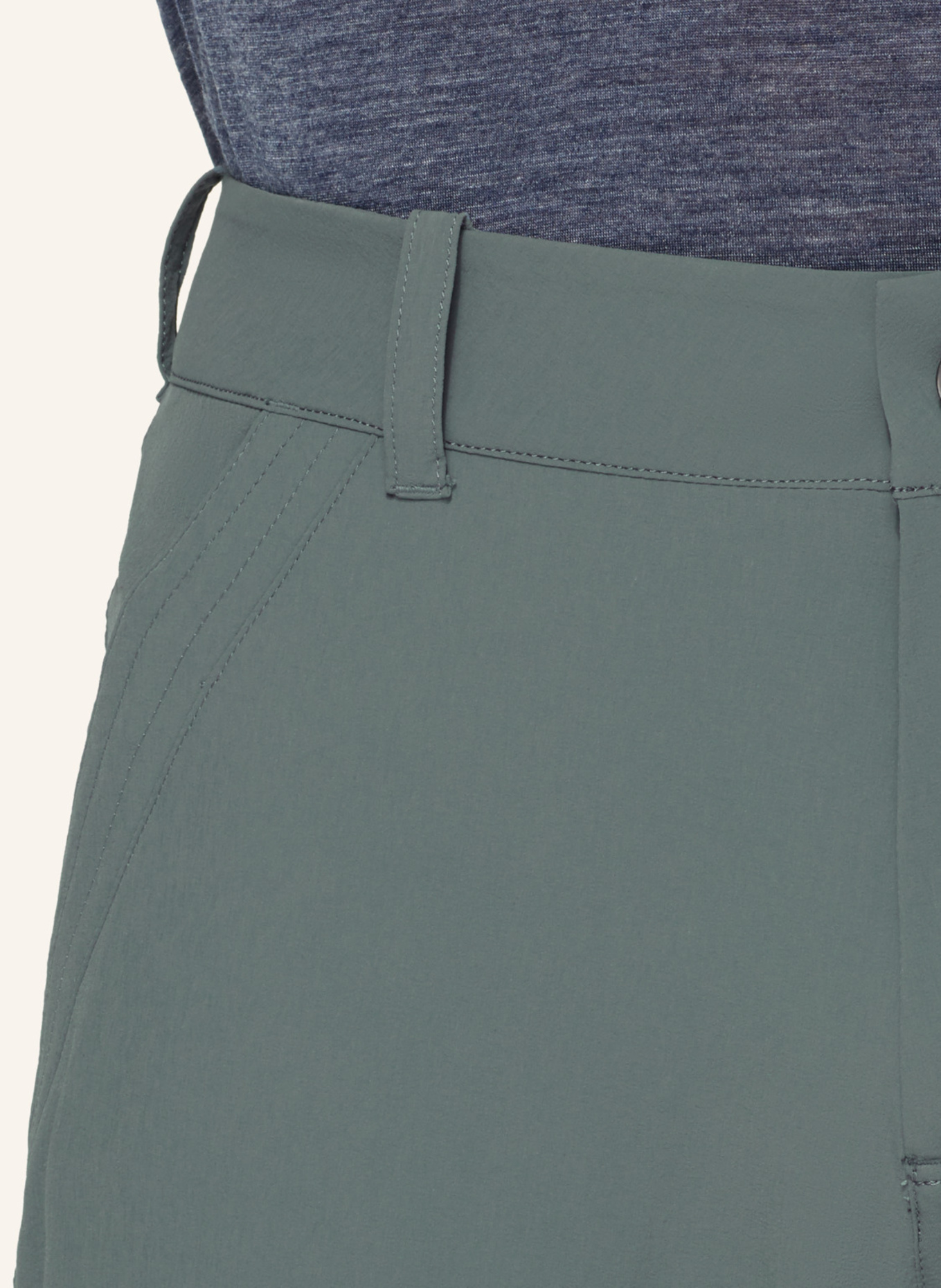 MAMMUT Wanderhose HIKING V ZIP OFF: GRAU