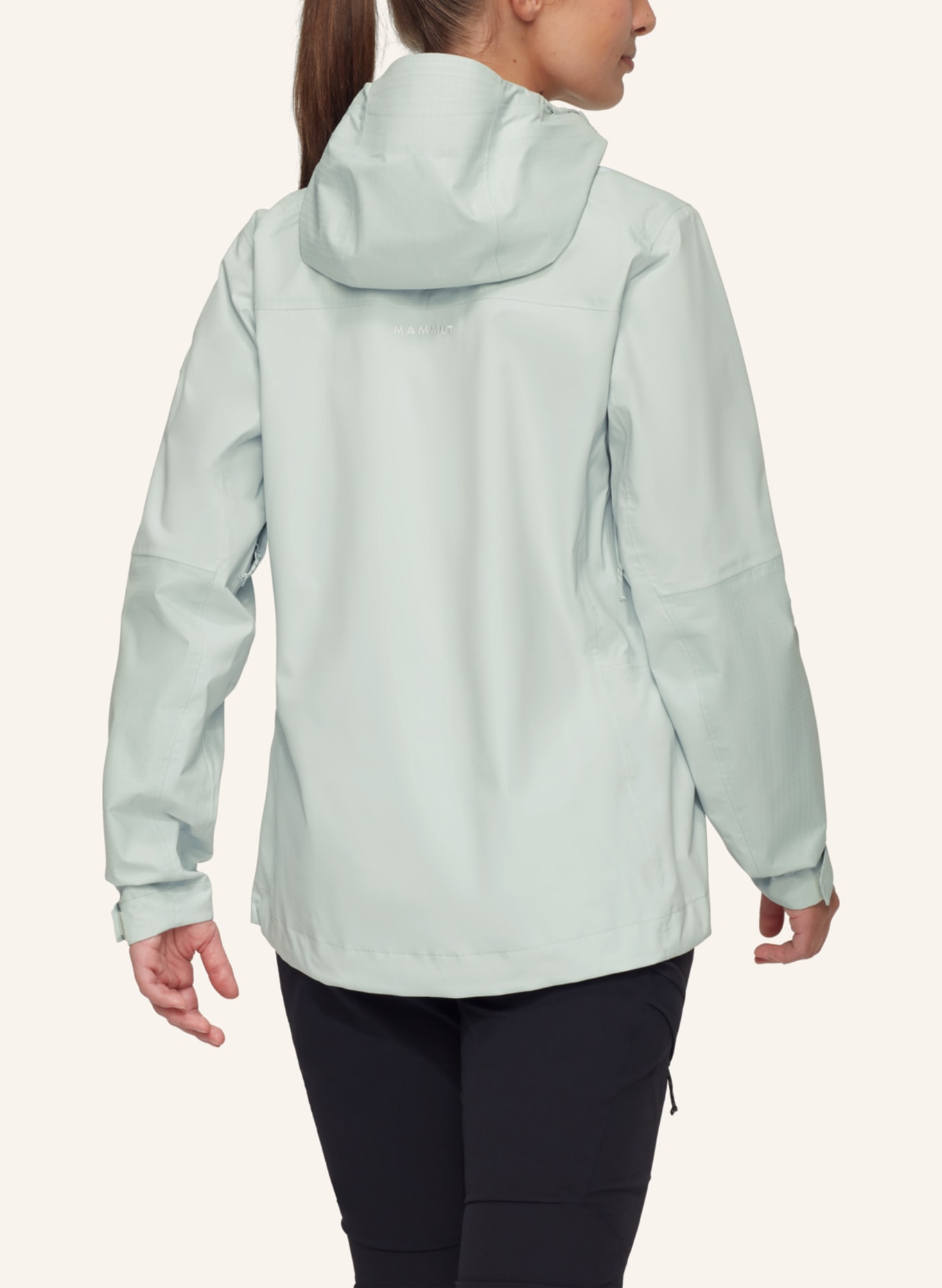 MAMMUT Hardshelljacke DUCAN GUIDE HS mit Kapuze: GRÜN