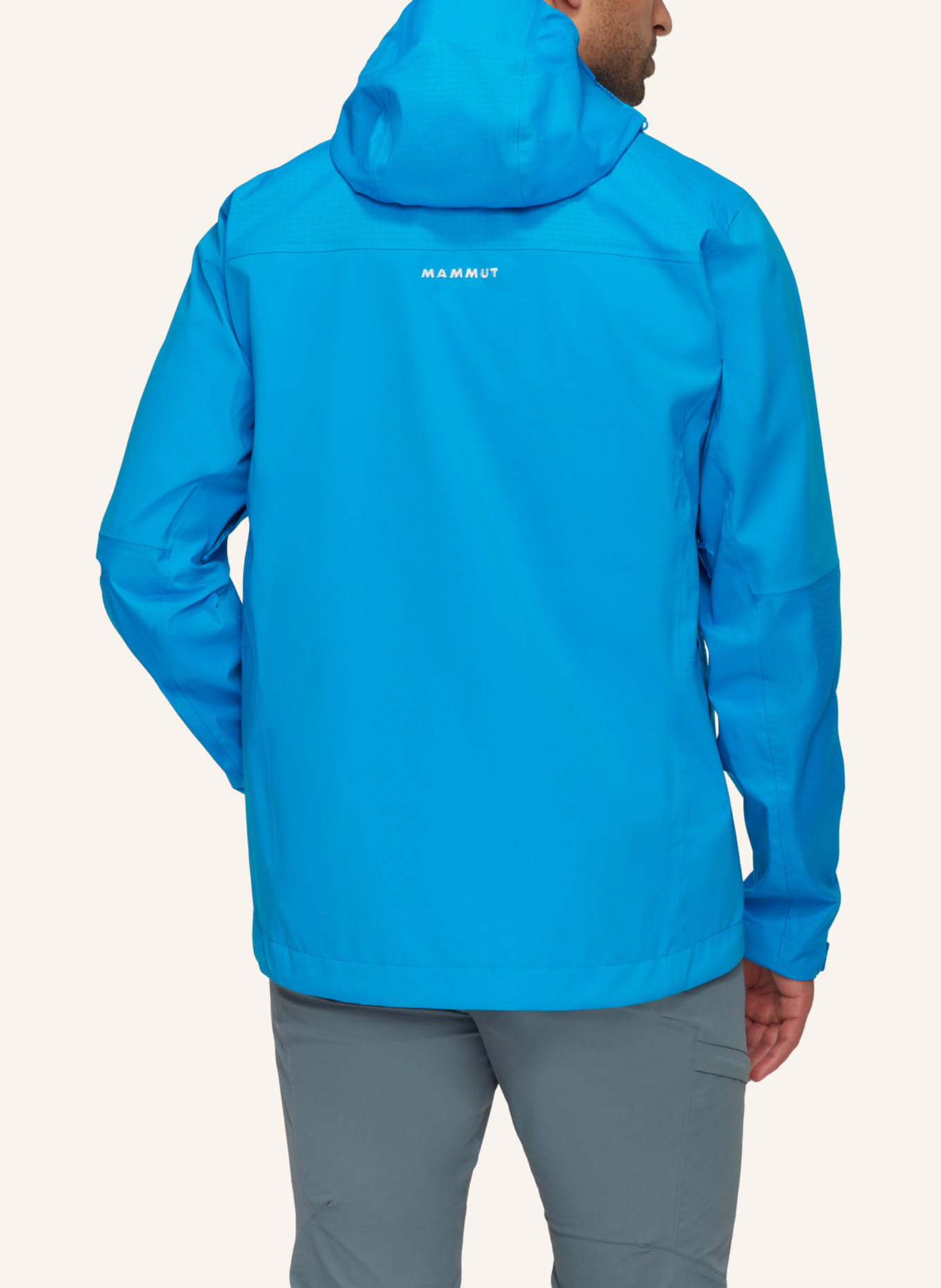 MAMMUT Hardshell-Jacke DUCAN GUIDE HS HOODED: BLAU