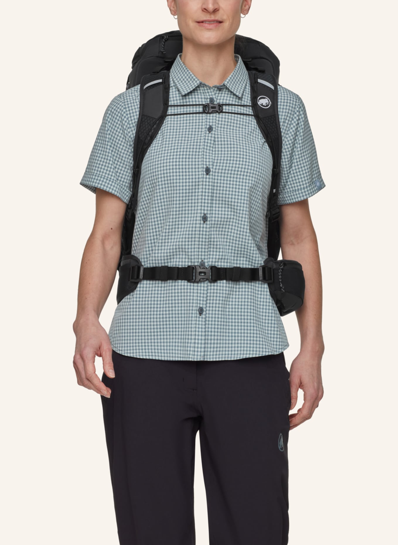 MAMMUT Wanderrucksack DUCAN SPINE 28-35: SCHWARZ