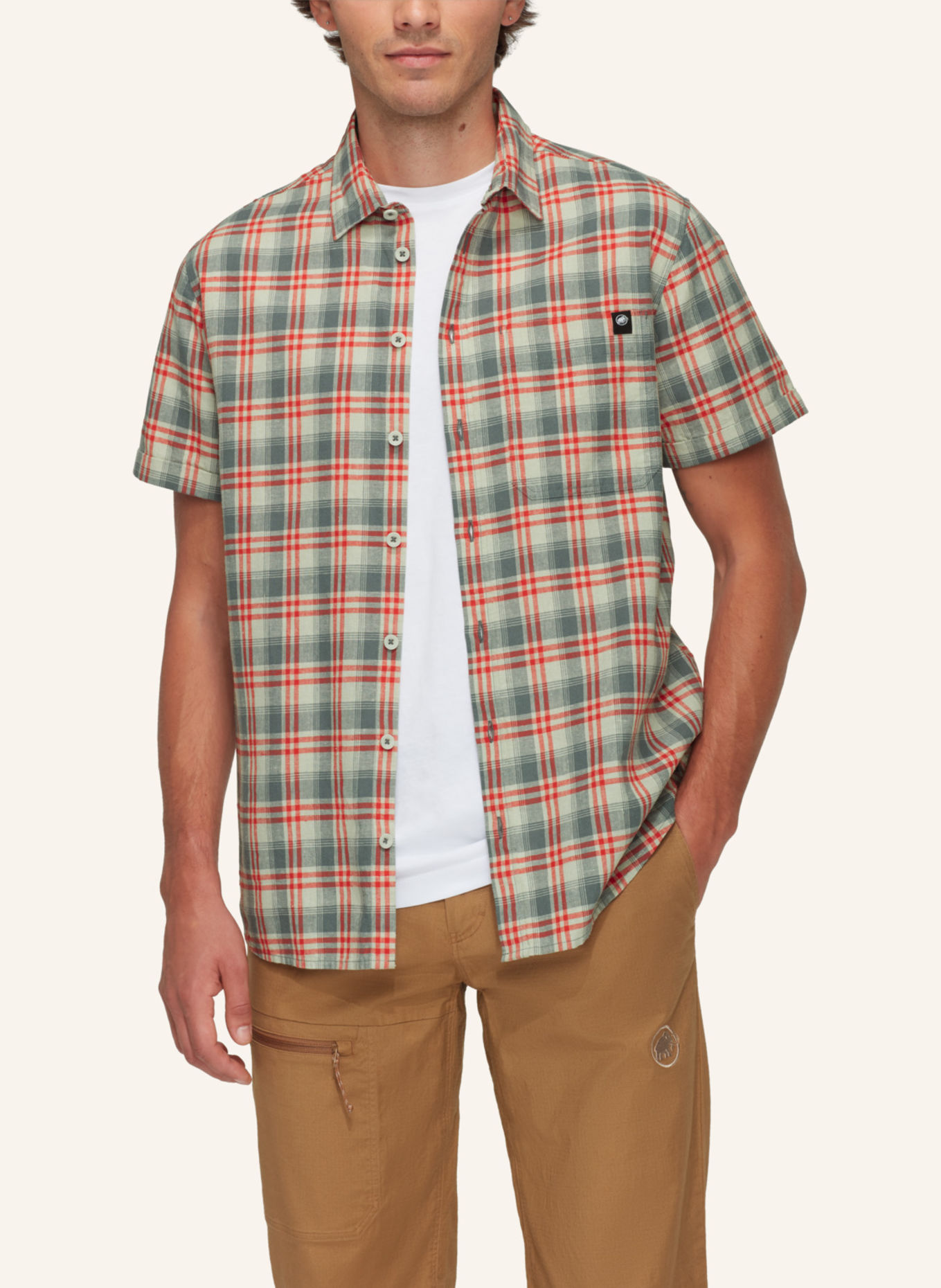 MAMMUT Mammut Trovat Summer Shirt Men: GRAU