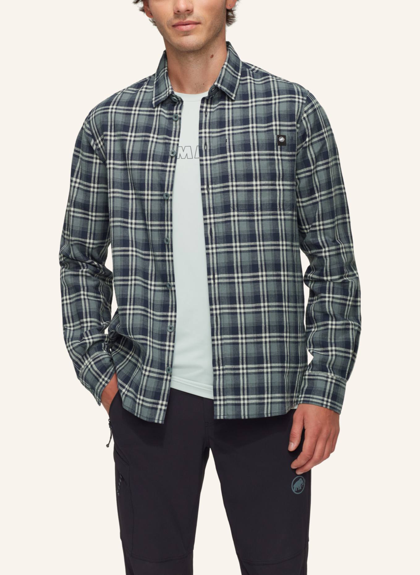 MAMMUT Mammut Trovat Summer Longsleeve Shirt Men: BLAU