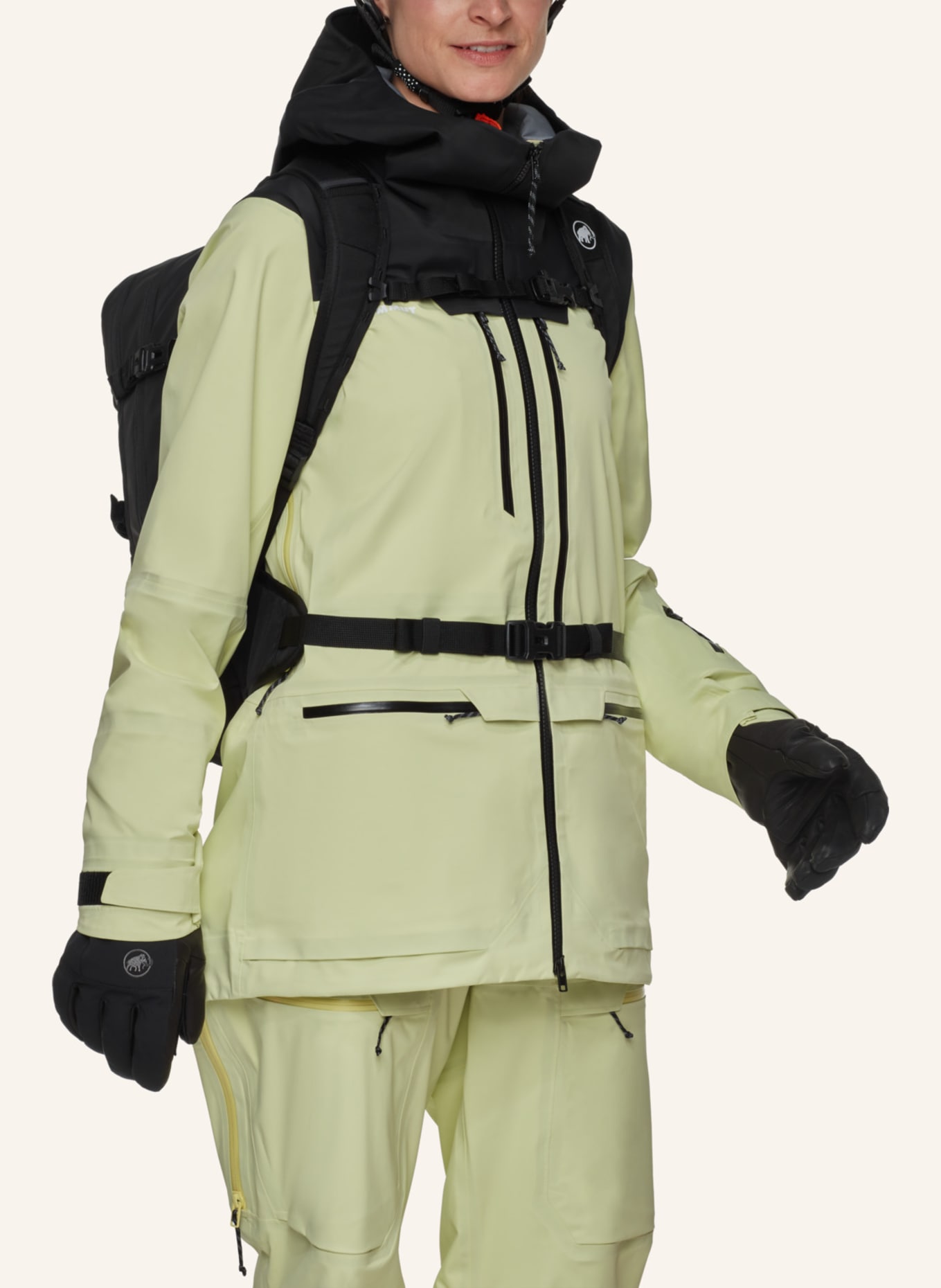 MAMMUT Ski- & Snowboardrucksack NIRVANA 28 WOMEN: SCHWARZ