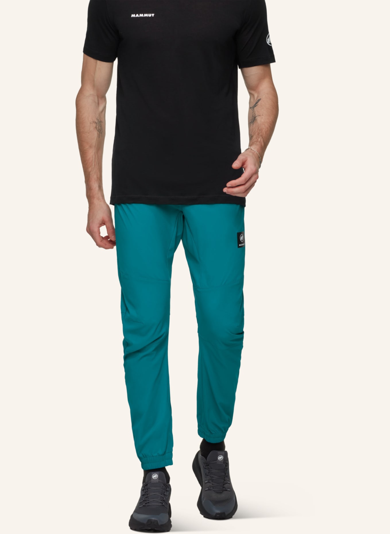 MAMMUT Hose MASSONE LIGHT: GRÜN