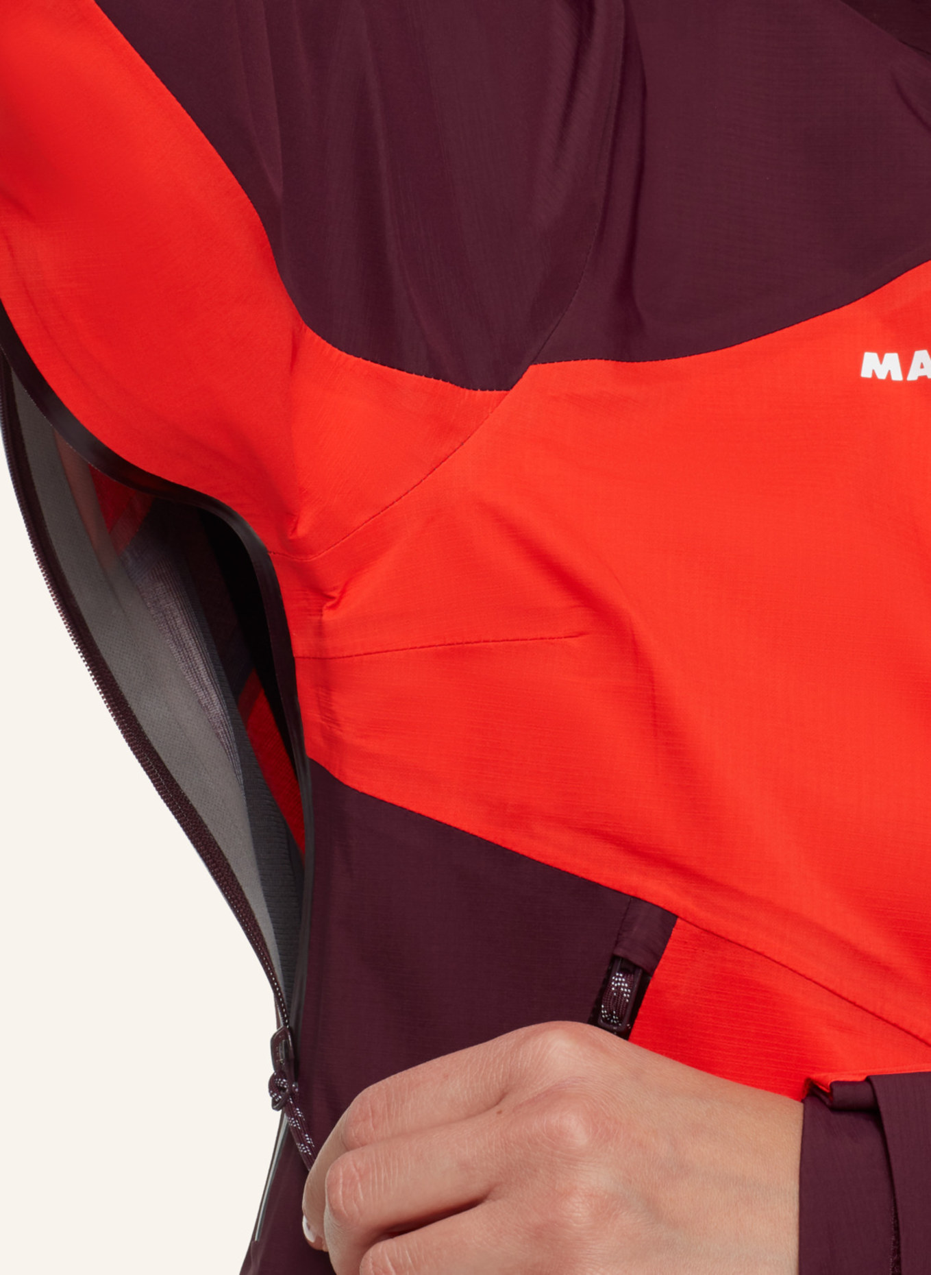 MAMMUT Funktionsjacke ALTO GUIDE: ROT