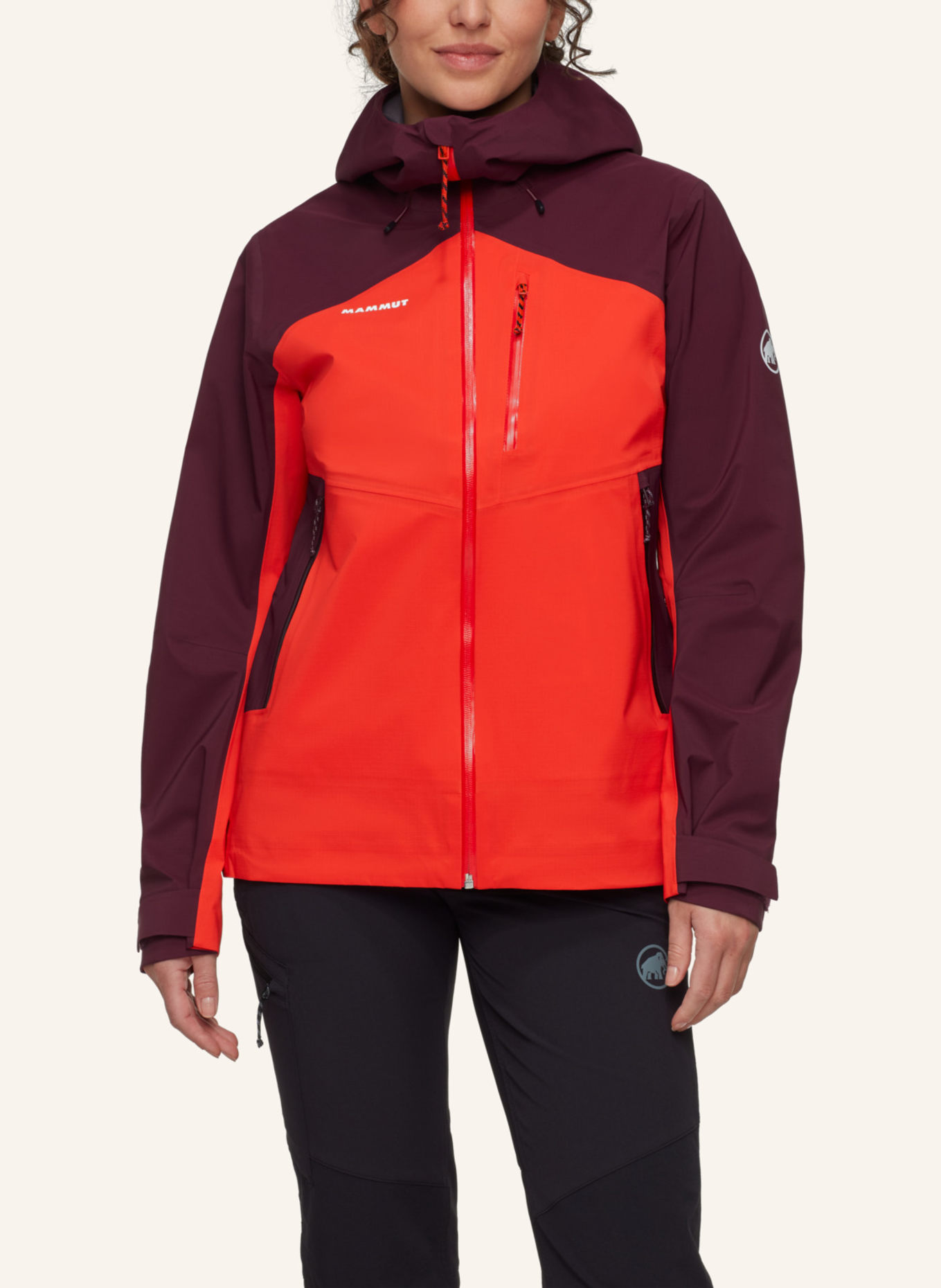 MAMMUT Funktionsjacke ALTO GUIDE: ROT