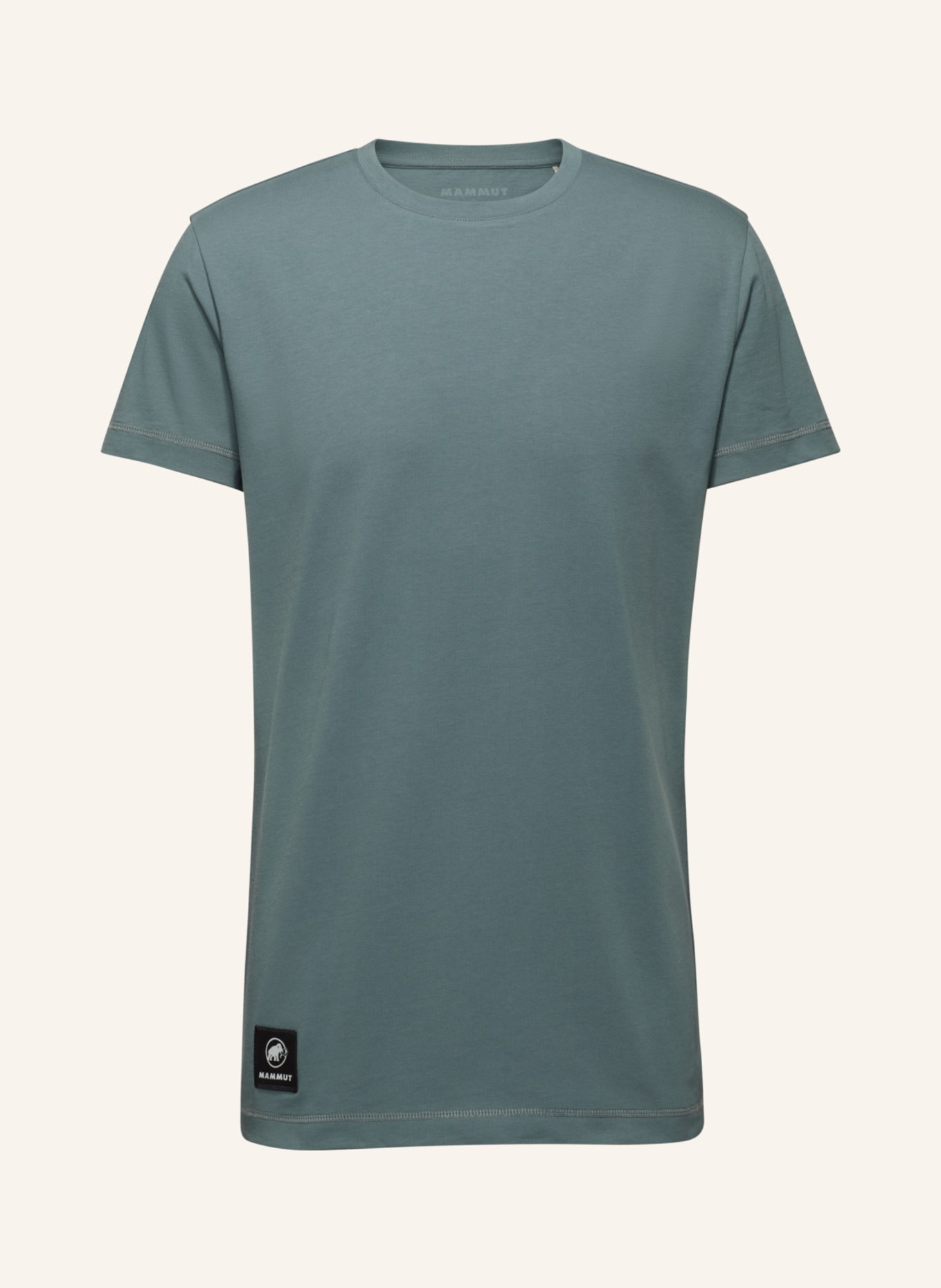 MAMMUT T-Shirt MASSONE PATCH: GRAU