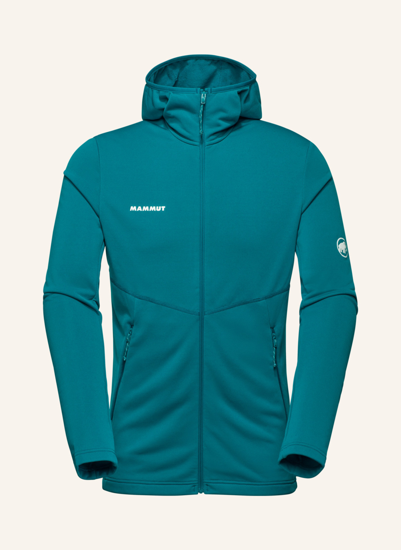 MAMMUT Midlayer Jacke ACONCAGUA LIGHT mit Kapuze: GRÜN