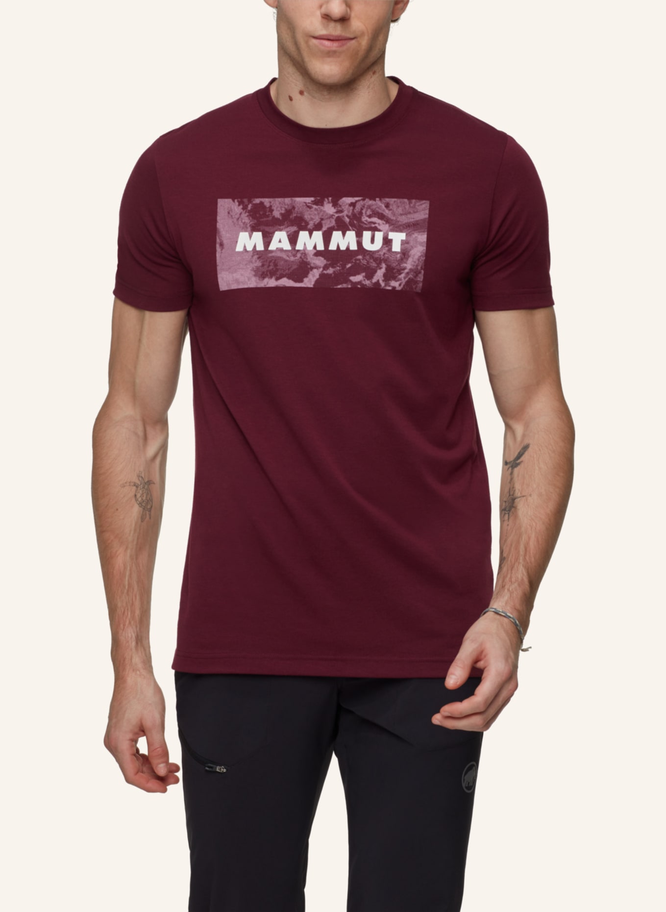 MAMMUT T-Shirt TROVAT: ROT