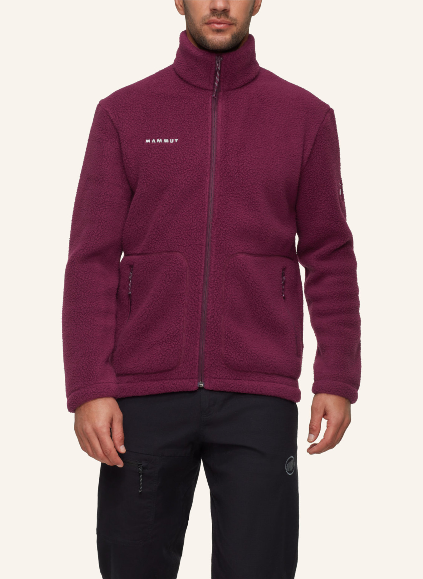 MAMMUT Fleecejacke FALERA: ROT