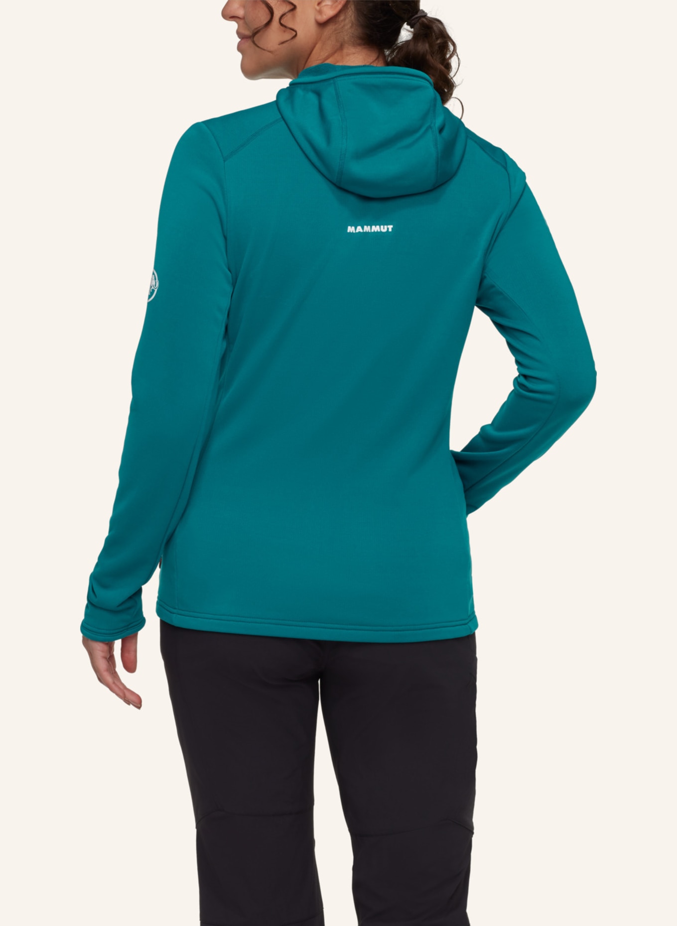 MAMMUT Midlayer Jacke ACONCAGUA LIGHT mit Kapuze: GRÜN