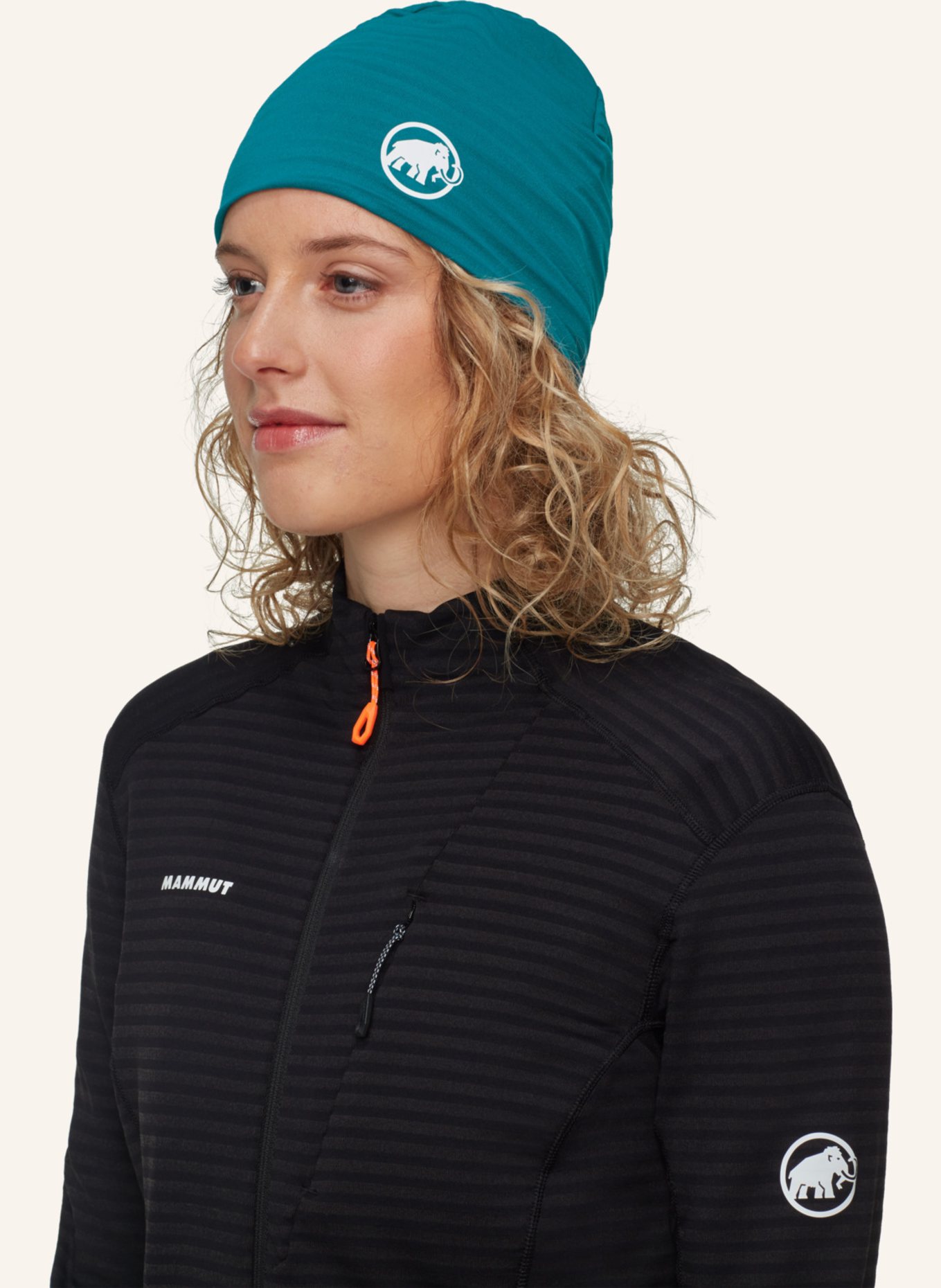 MAMMUT Multifunktionsmütze TAISS LIGHT: GRÜN