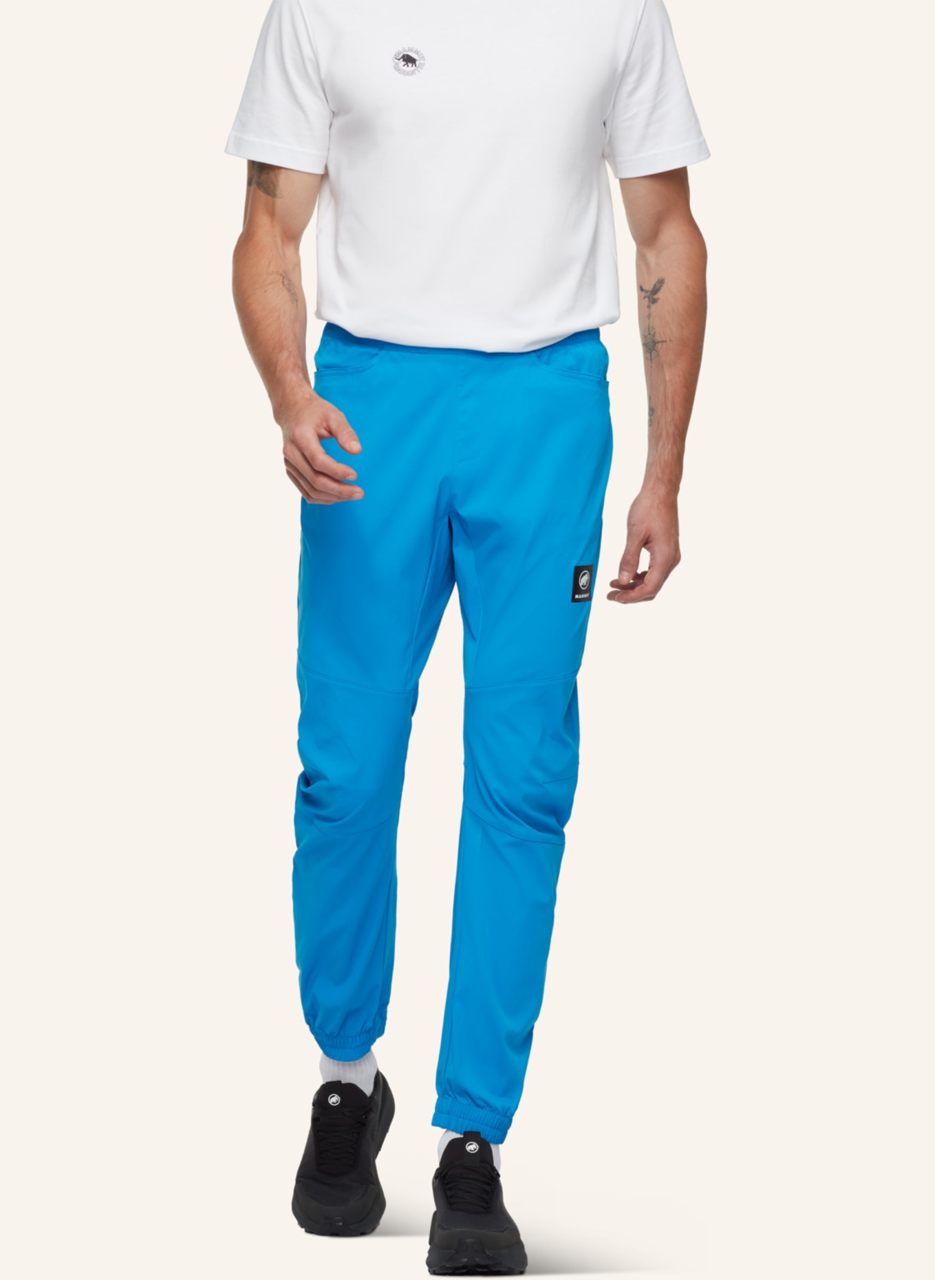 MAMMUT Hose MASSONE LIGHT: BLAU