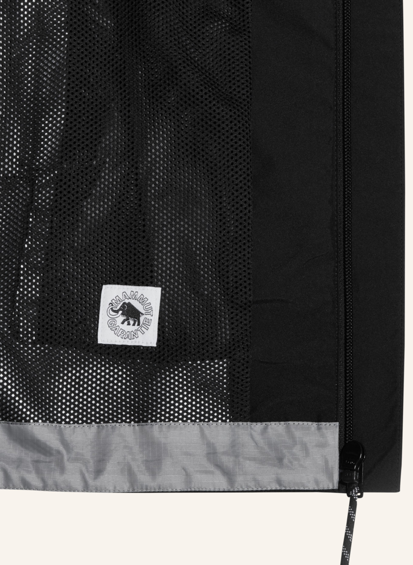 MAMMUT Funktionsjacke TRELINE LIGHT HS HOODED: SCHWARZ