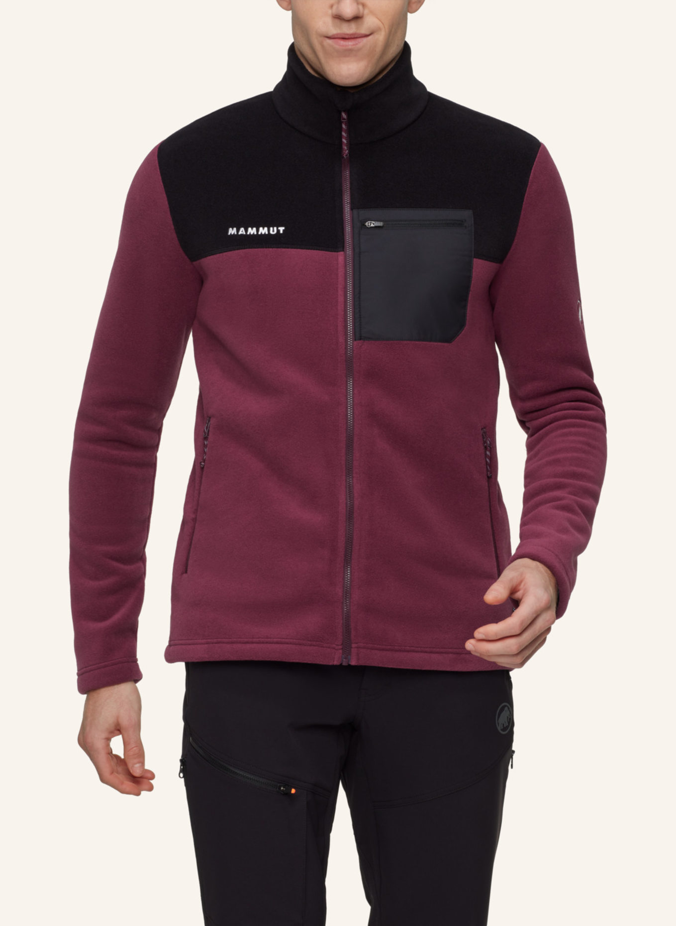 MAMMUT Fleecejacke INNOMINATA: ROT