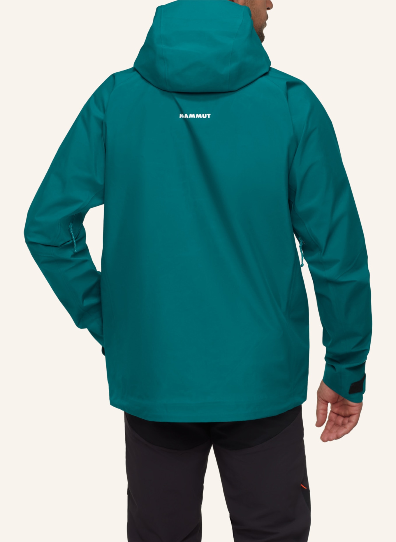 MAMMUT Crater IV HS Hooded Jacket Men: GRÜN