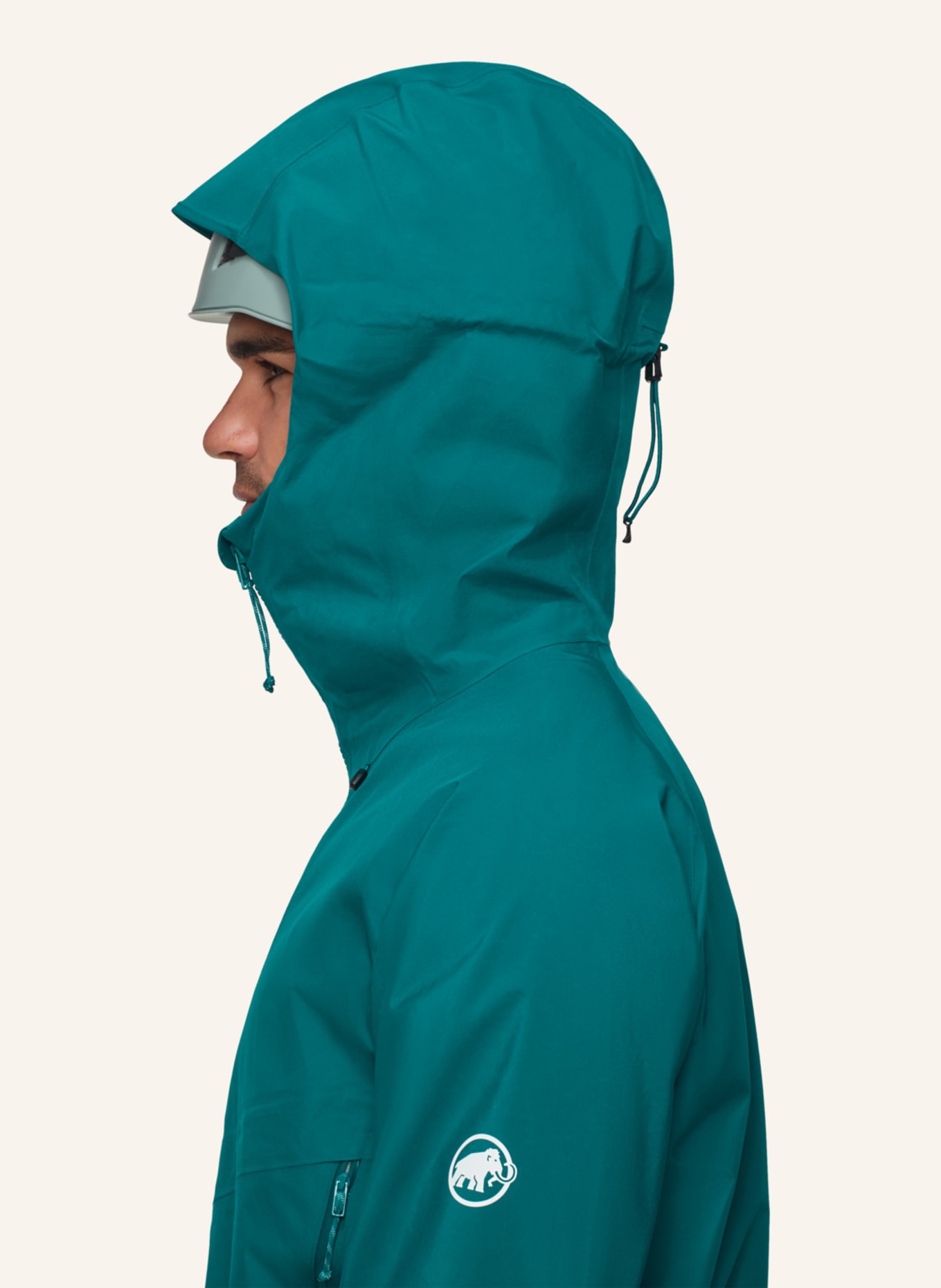 MAMMUT Crater IV HS Hooded Jacket Men: GRÜN