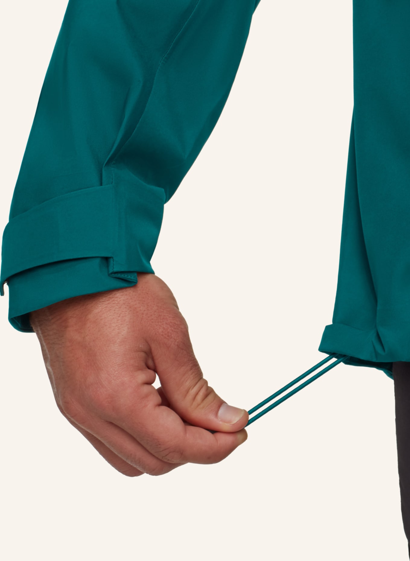 MAMMUT Crater IV HS Hooded Jacket Men: GRÜN