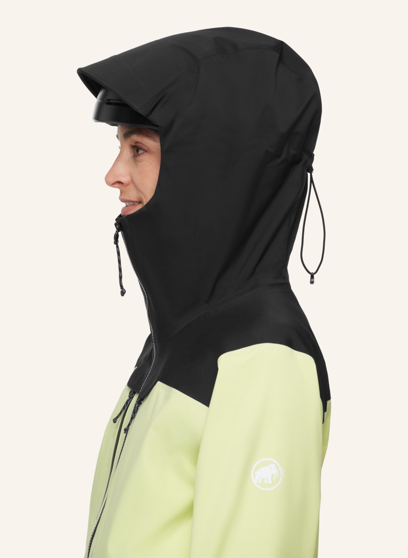 MAMMUT Hardshell-Skijacke HALDIGRAT: GELB